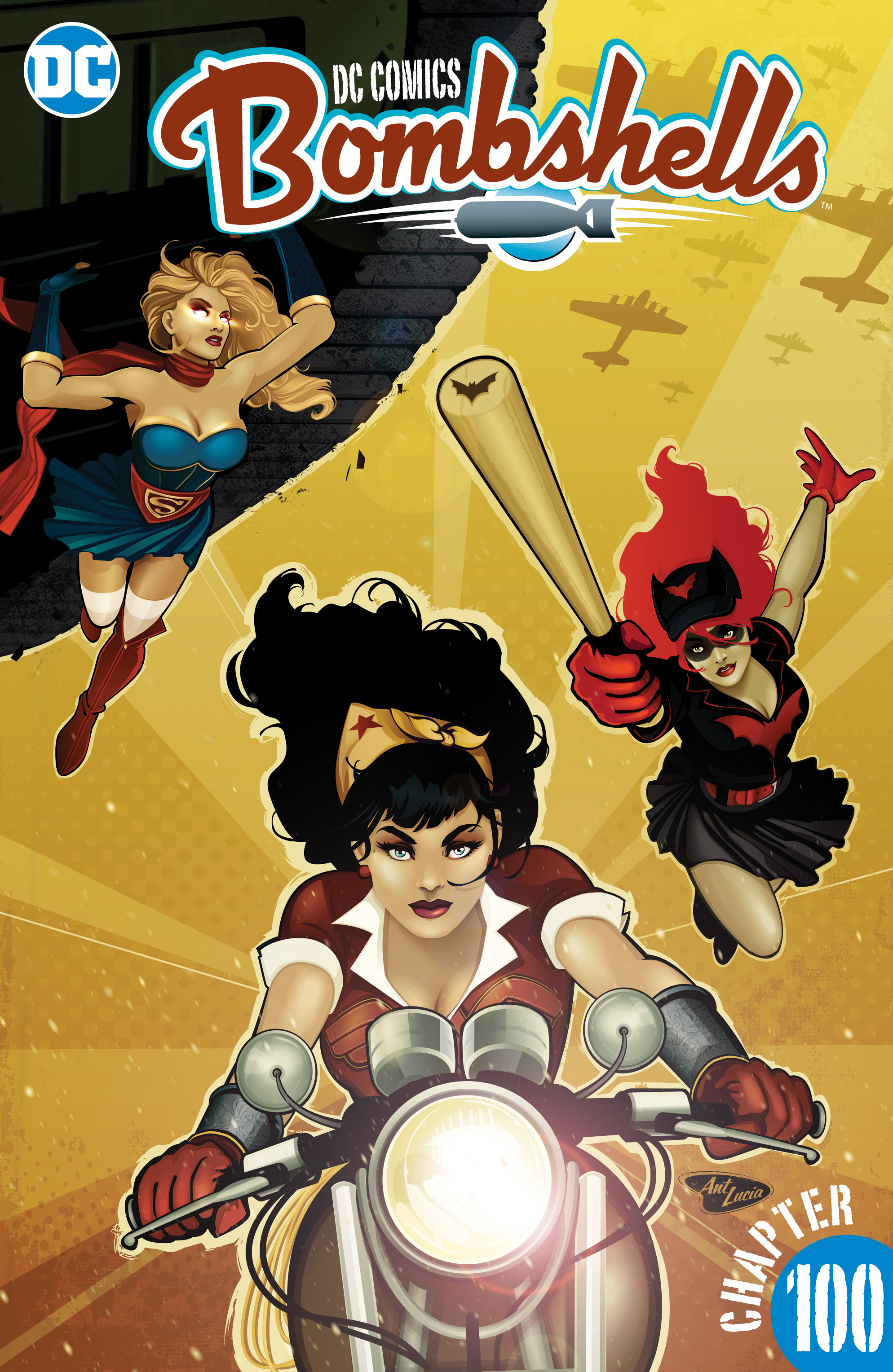 Read online DC Comics: Bombshells comic -  Issue #100 - 2