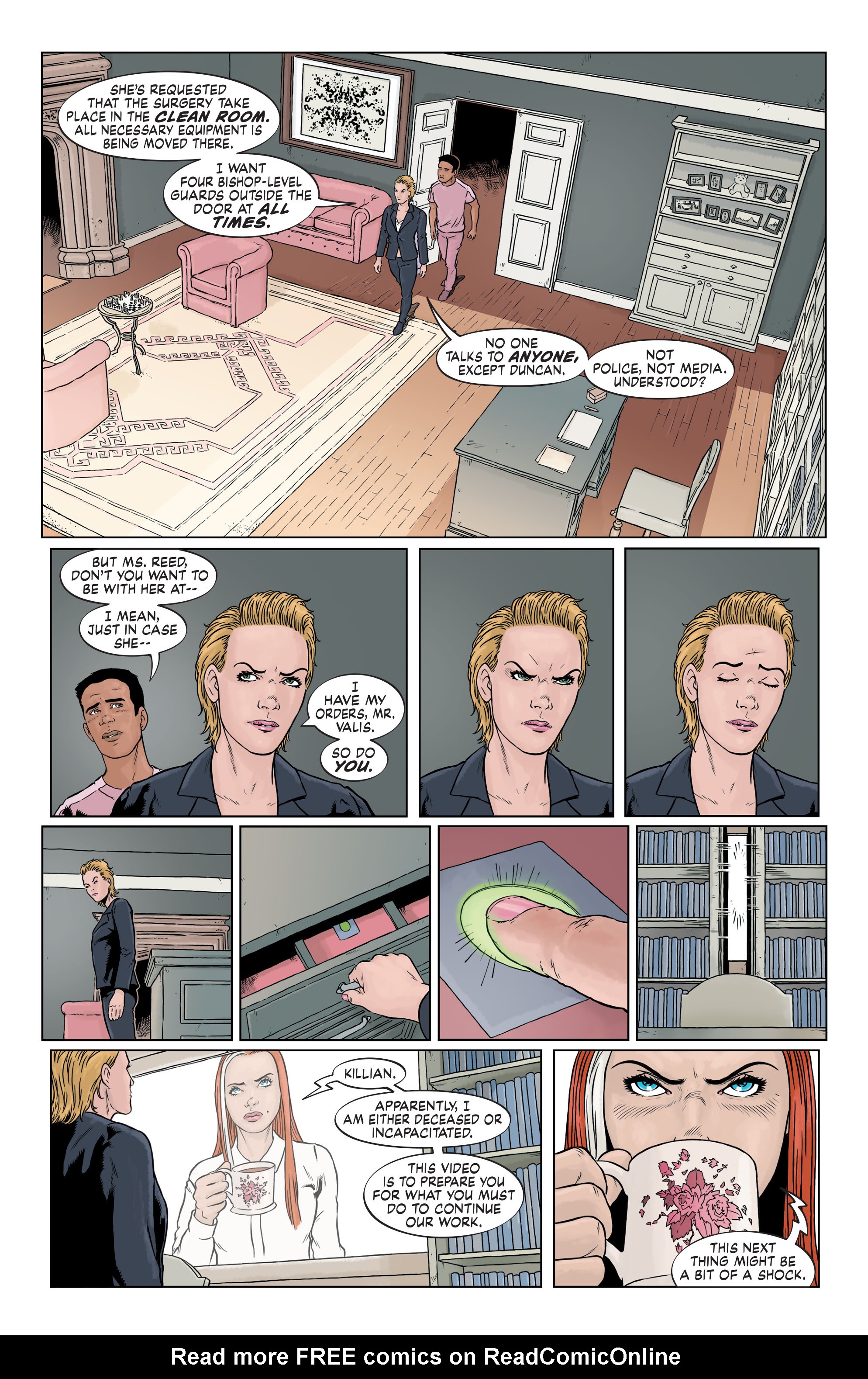 Read online Clean Room comic -  Issue #8 - 16