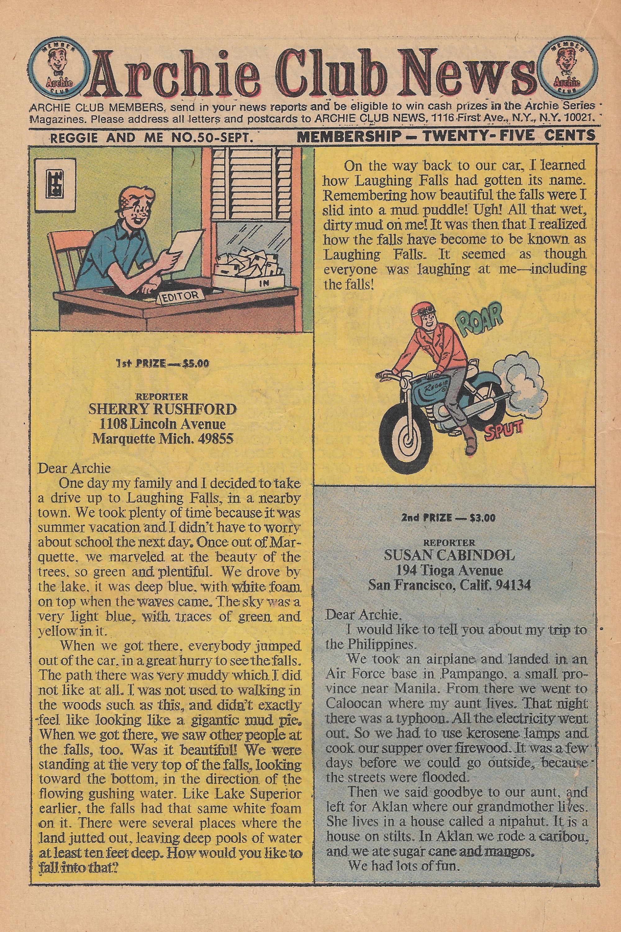 Read online Reggie and Me (1966) comic -  Issue #50 - 38