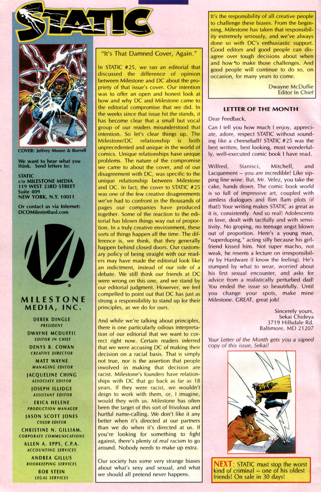 Read online Static comic -  Issue #28 - 24