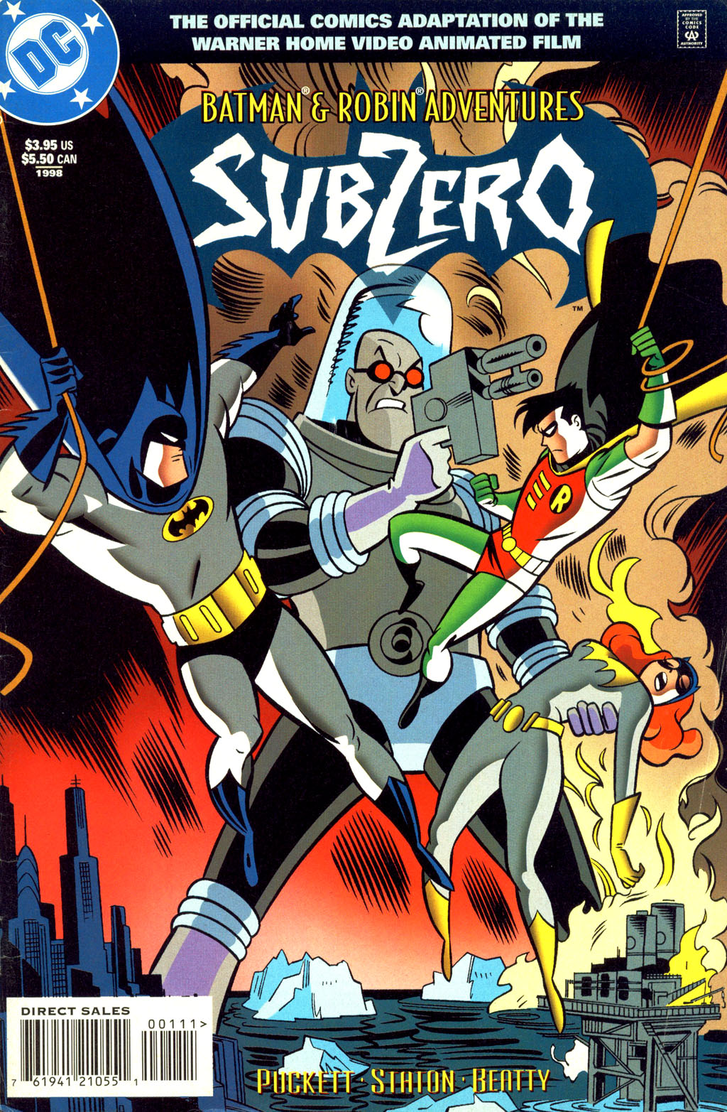 Read online Batman and Robin Adventures: Sub-Zero comic -  Issue # Full - 1