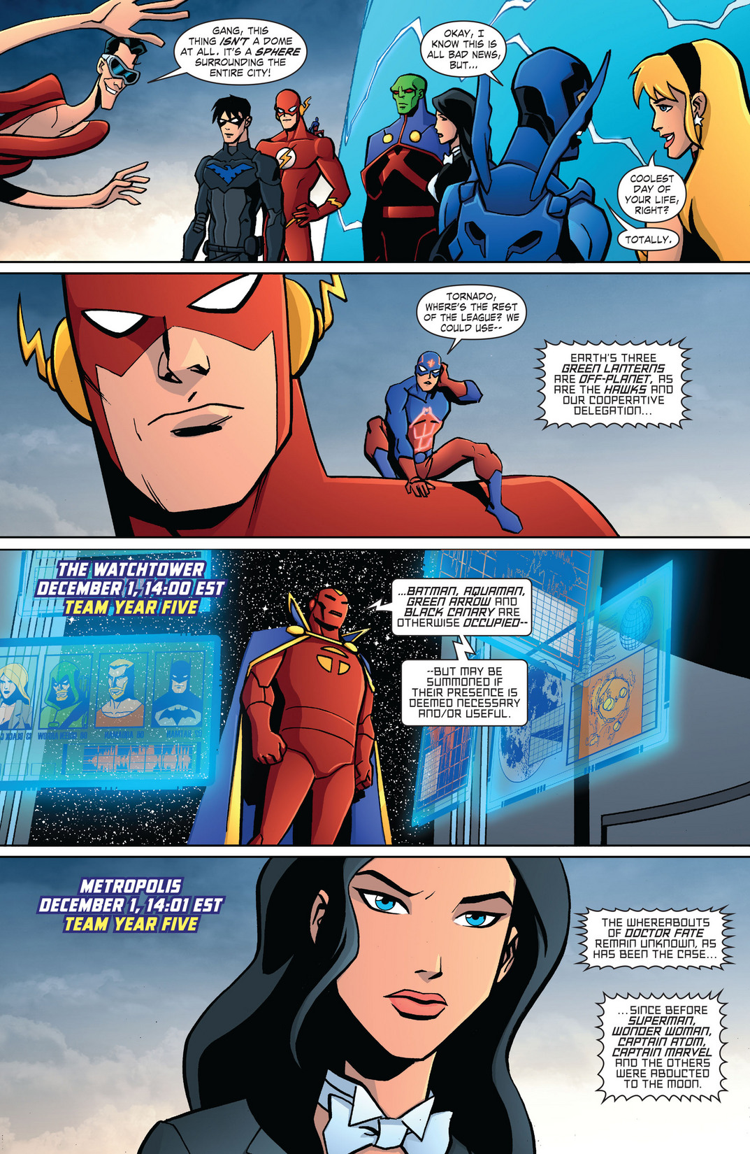 Read online Young Justice (2011) comic -  Issue #22 - 9