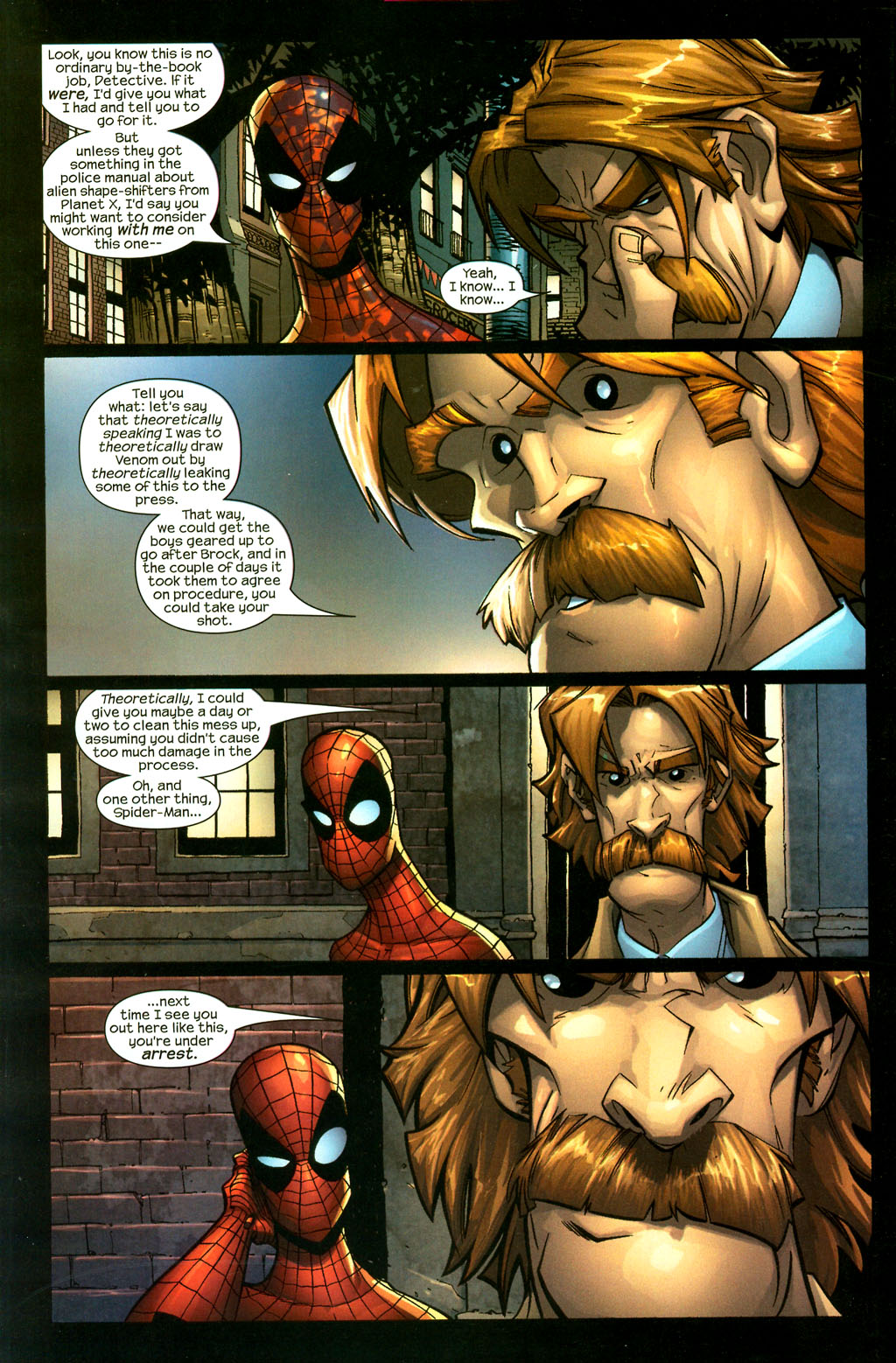 Read online The Spectacular Spider-Man (2003) comic -  Issue #3 - 5
