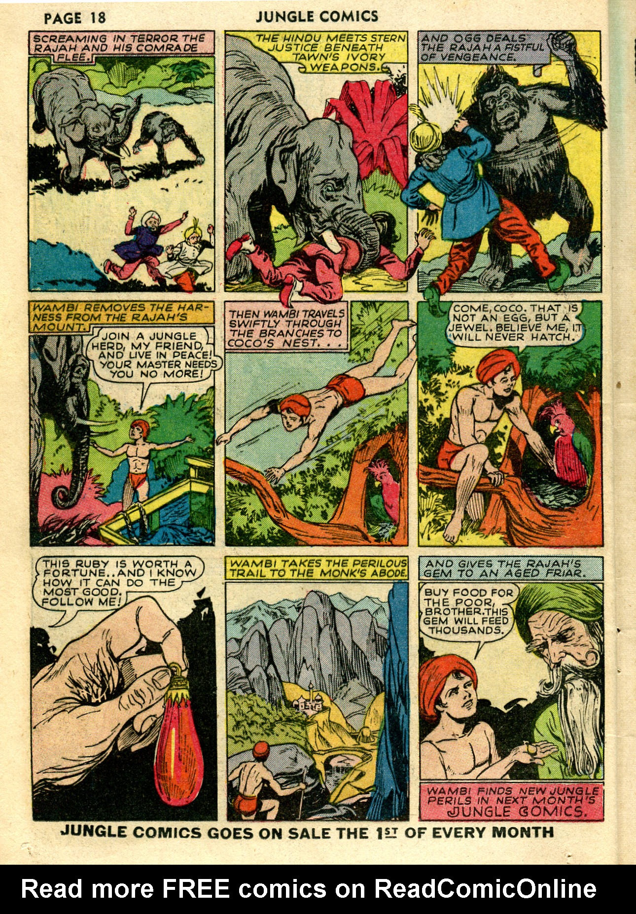 Read online Jungle Comics comic -  Issue #26 - 20