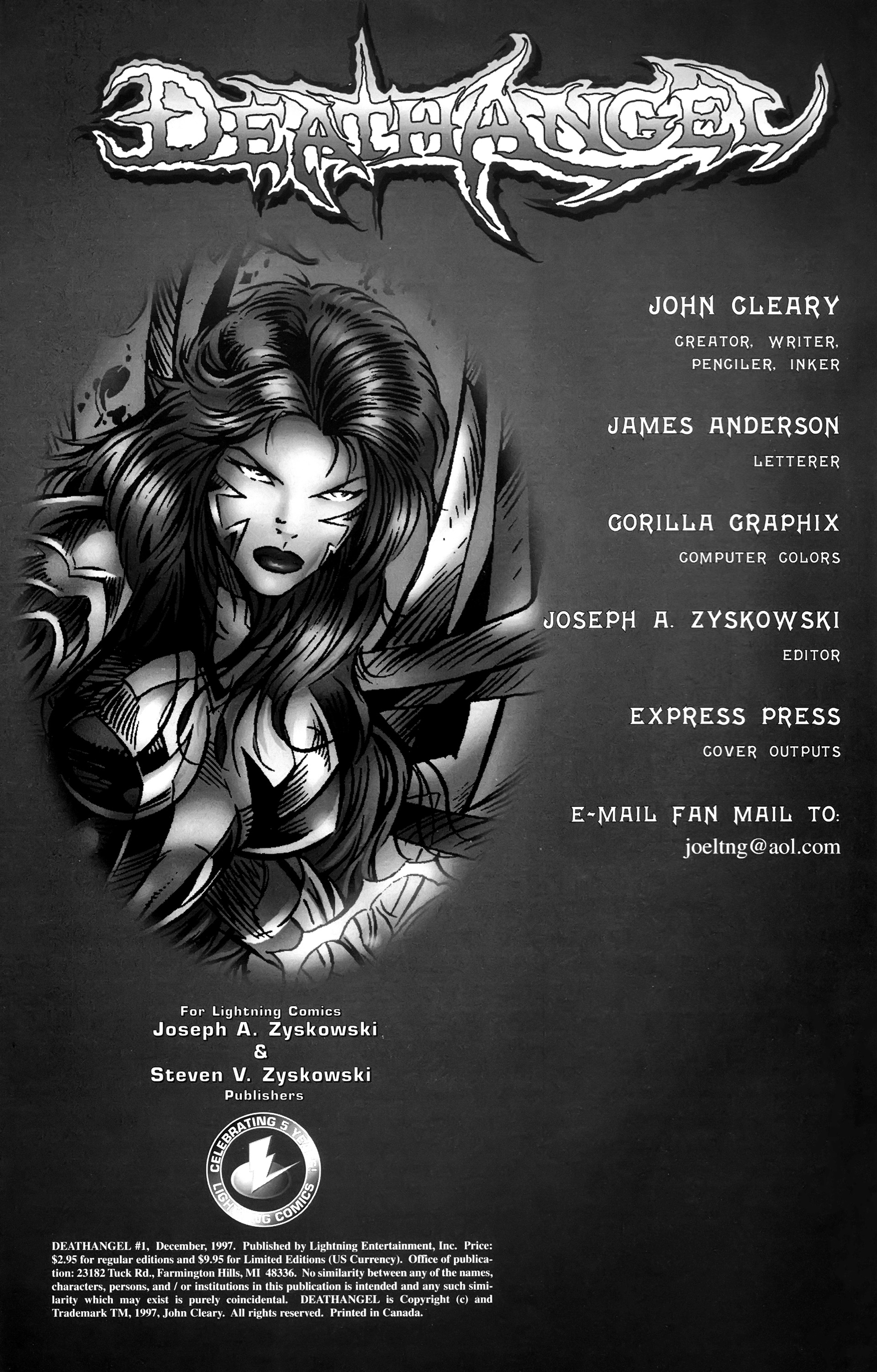 Read online DeathAngel comic -  Issue # Full - 2