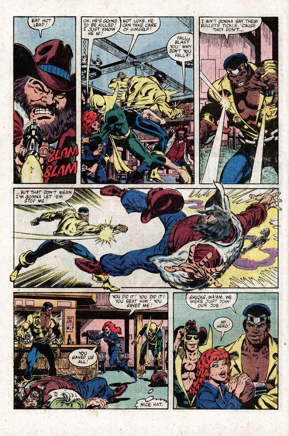 Read online Power Man and Iron Fist (1978) comic -  Issue #74 - 10
