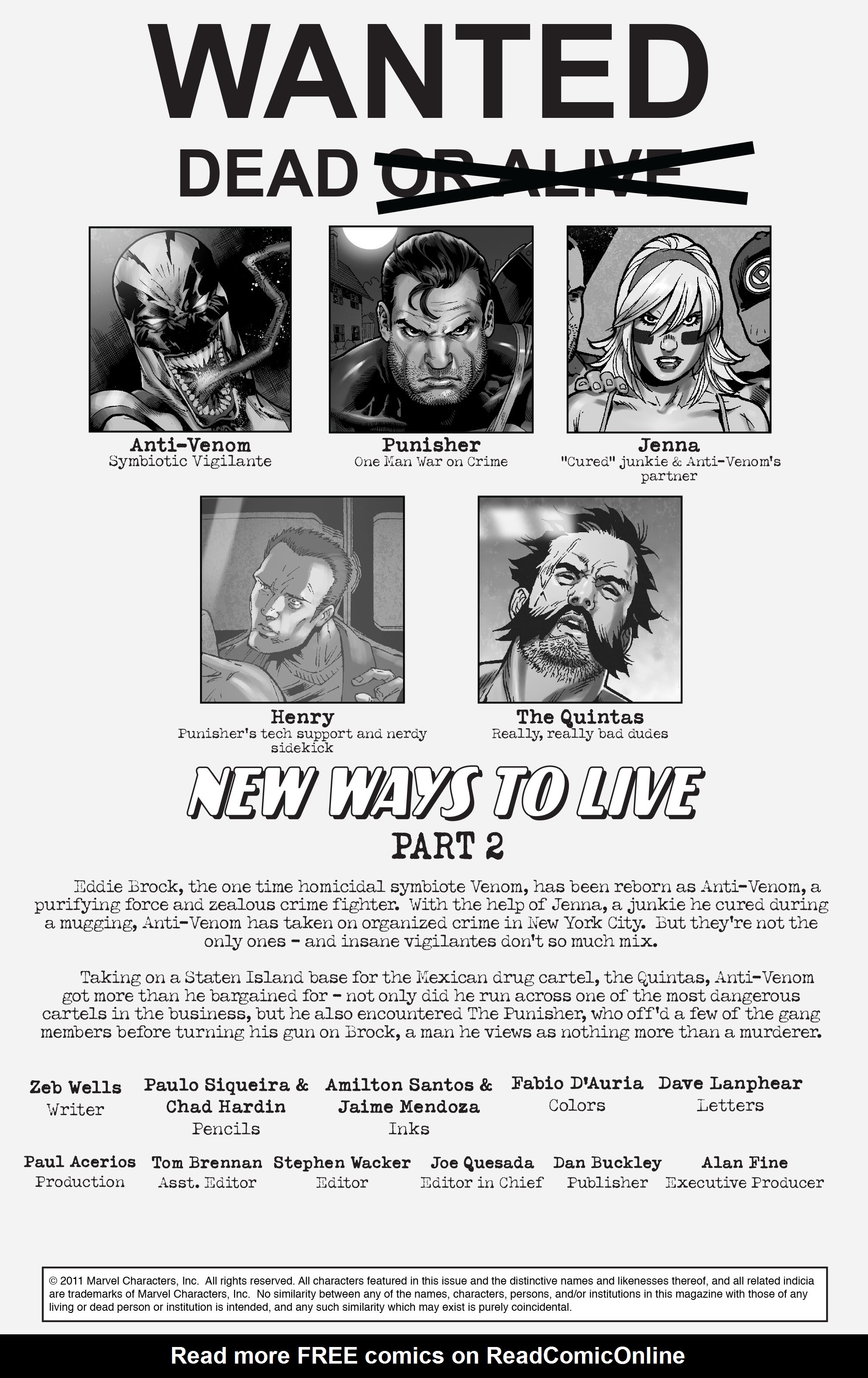 Read online Amazing Spider-Man Presents: Anti-Venom - New Ways To Live comic -  Issue #2 - 2