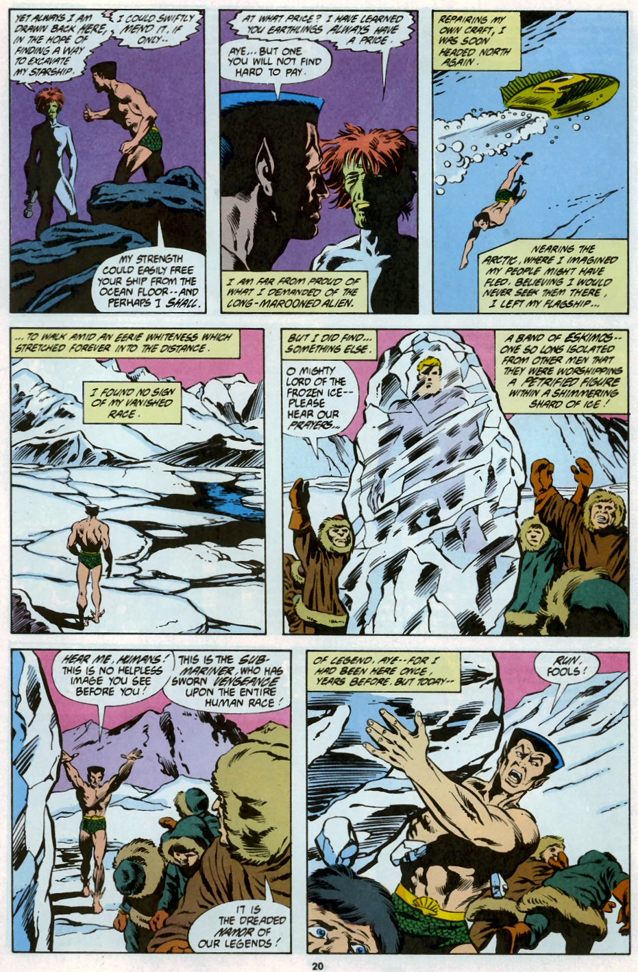 Read online Saga of the Sub-Mariner comic -  Issue #8 - 17