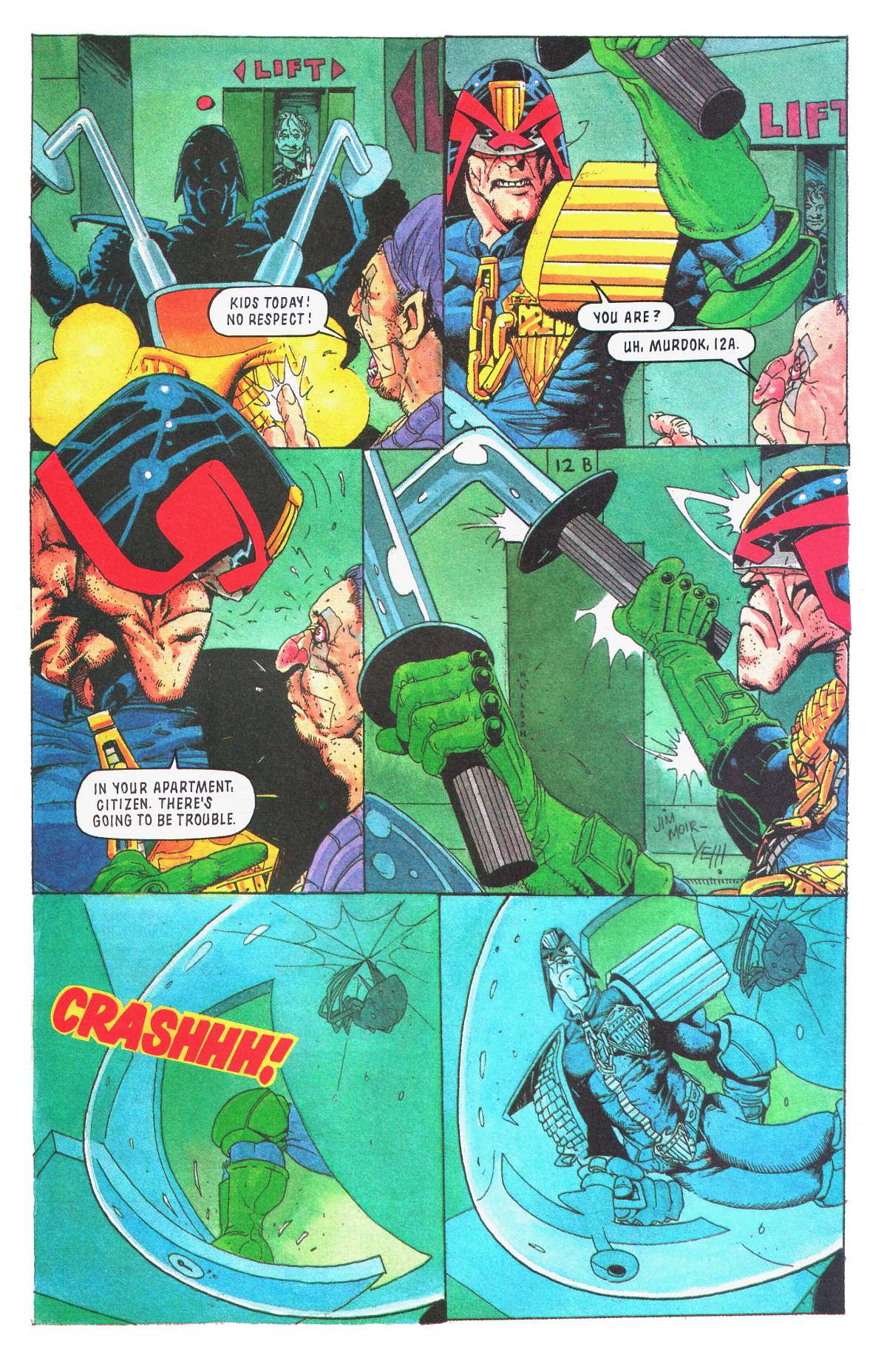 Read online Judge Dredd: The Megazine comic -  Issue #9 - 5