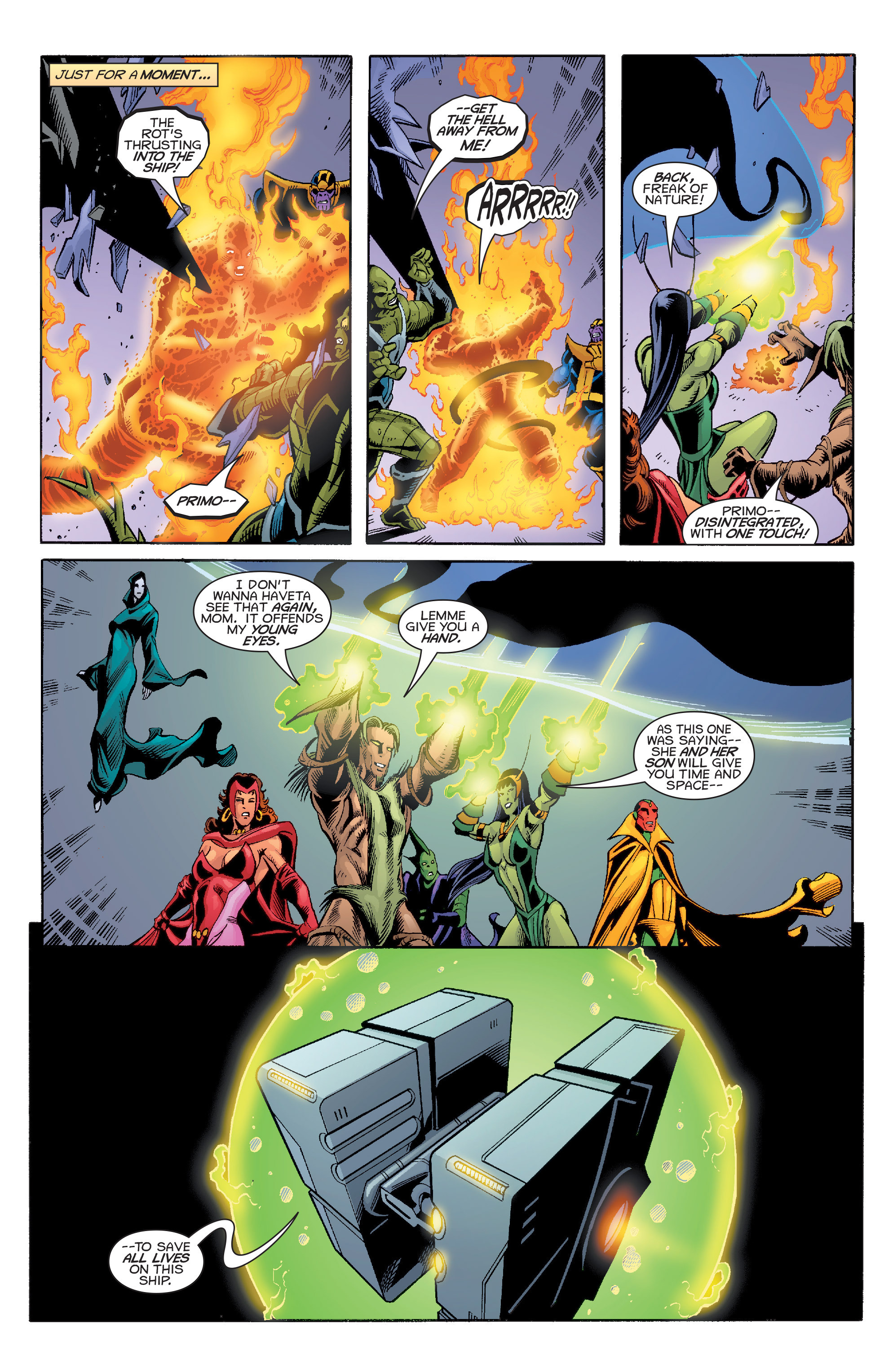 Read online Avengers: Celestial Quest comic -  Issue #8 - 4