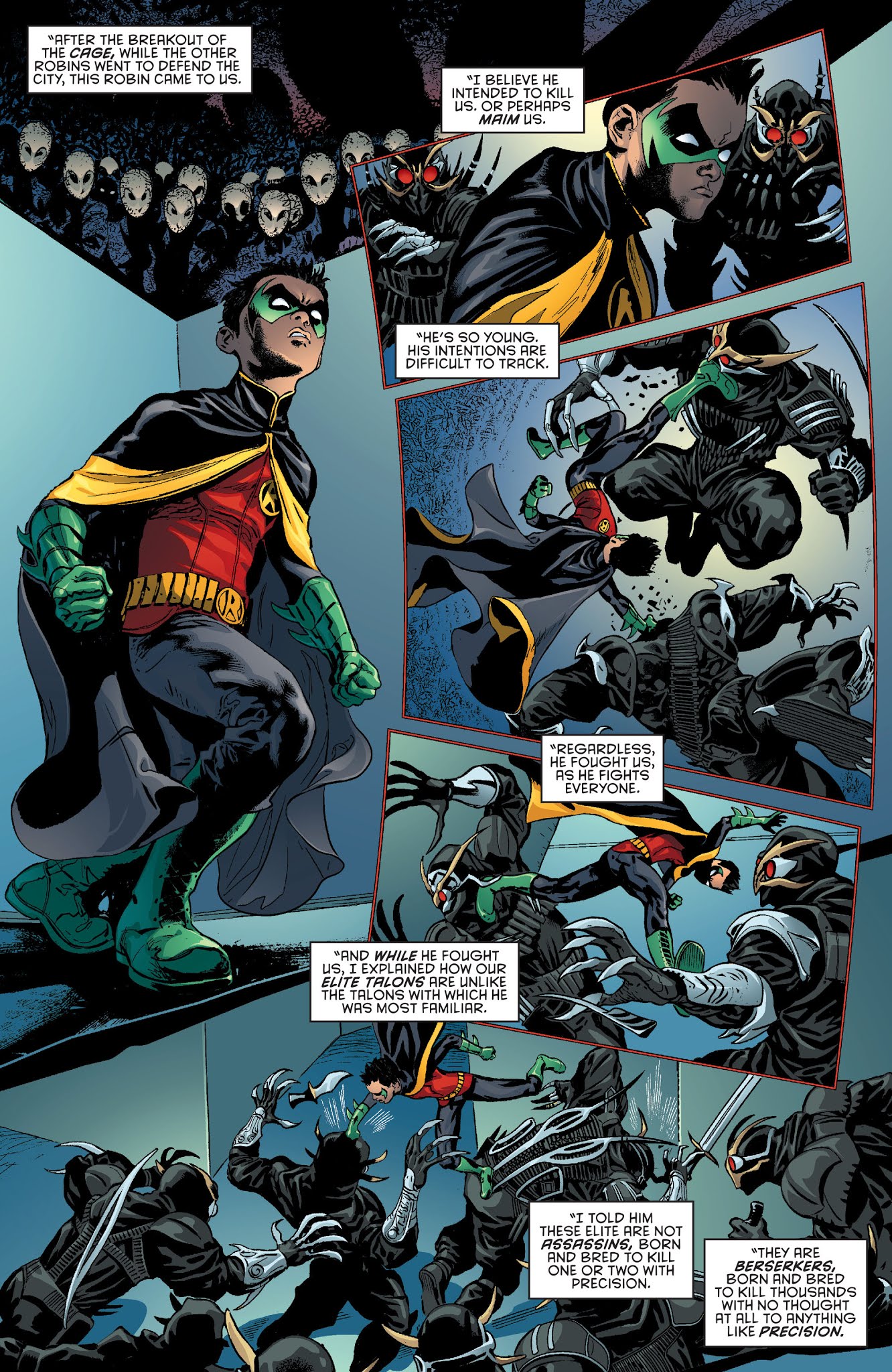 Read online Robin War comic -  Issue # _TPB (Part 3) - 7