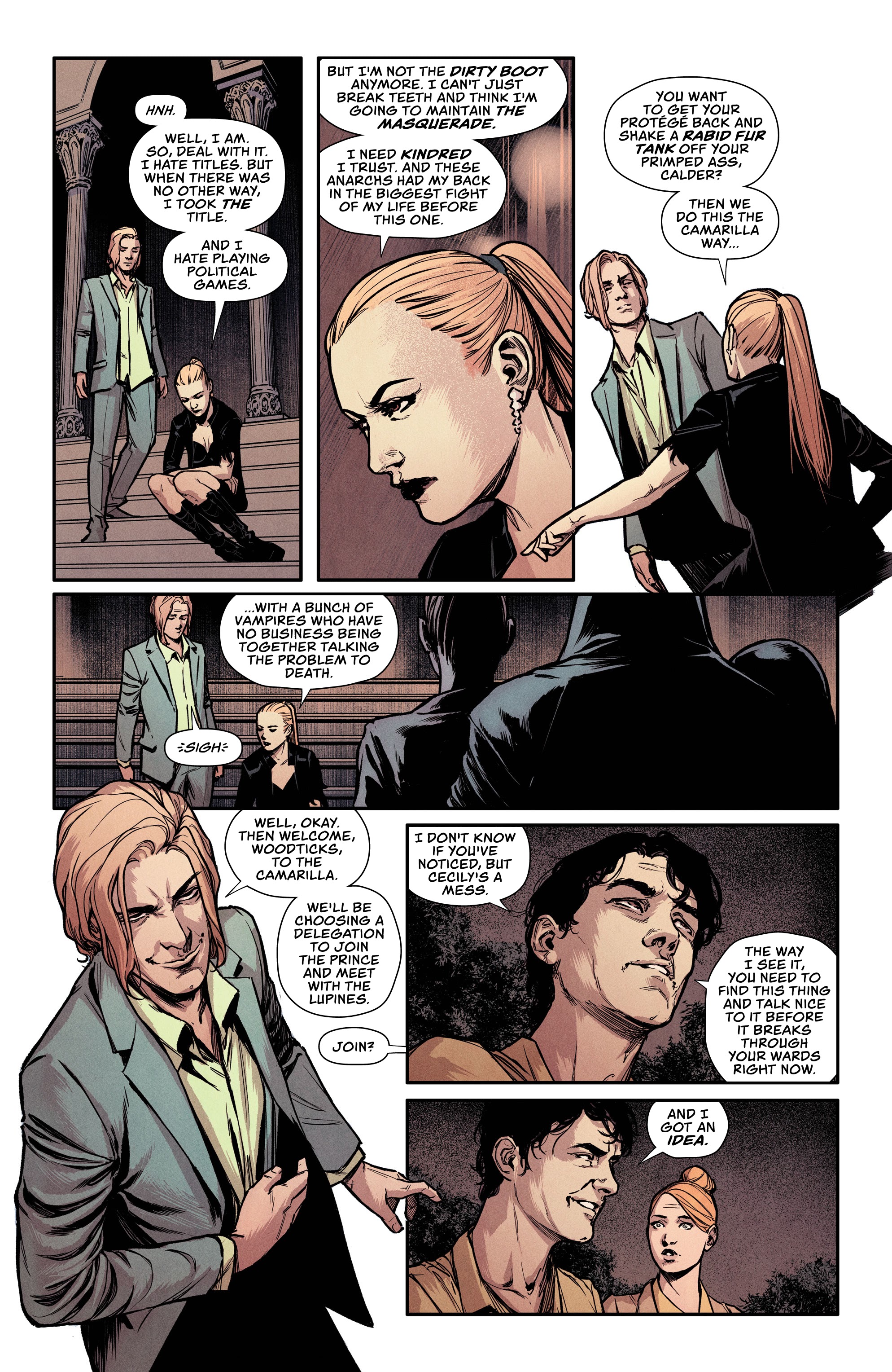 Read online World of Darkness: Crimson Thaw comic -  Issue #1 - 21