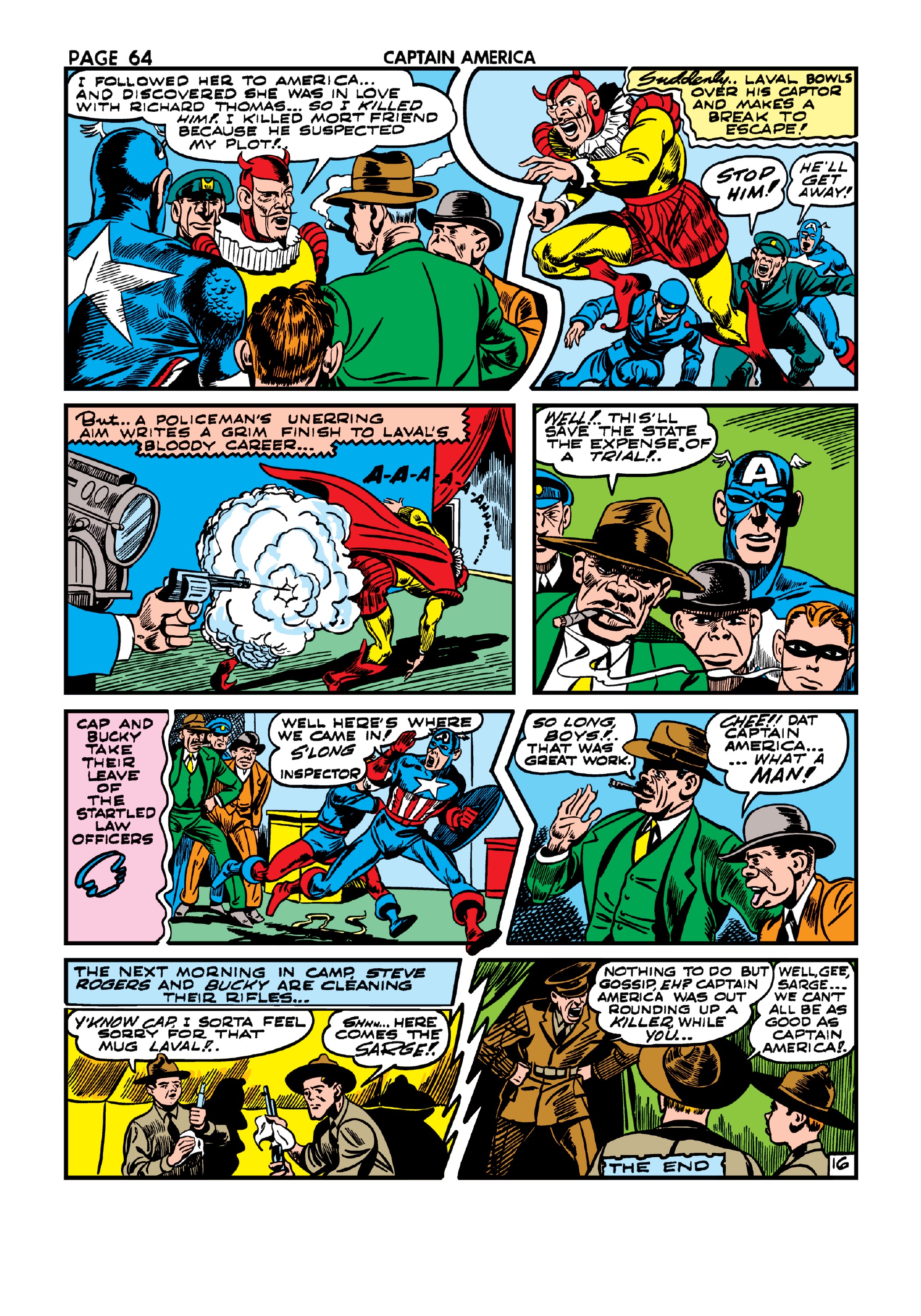 Read online Marvel Masterworks: Golden Age Captain America comic -  Issue # TPB 3 (Part 3) - 5