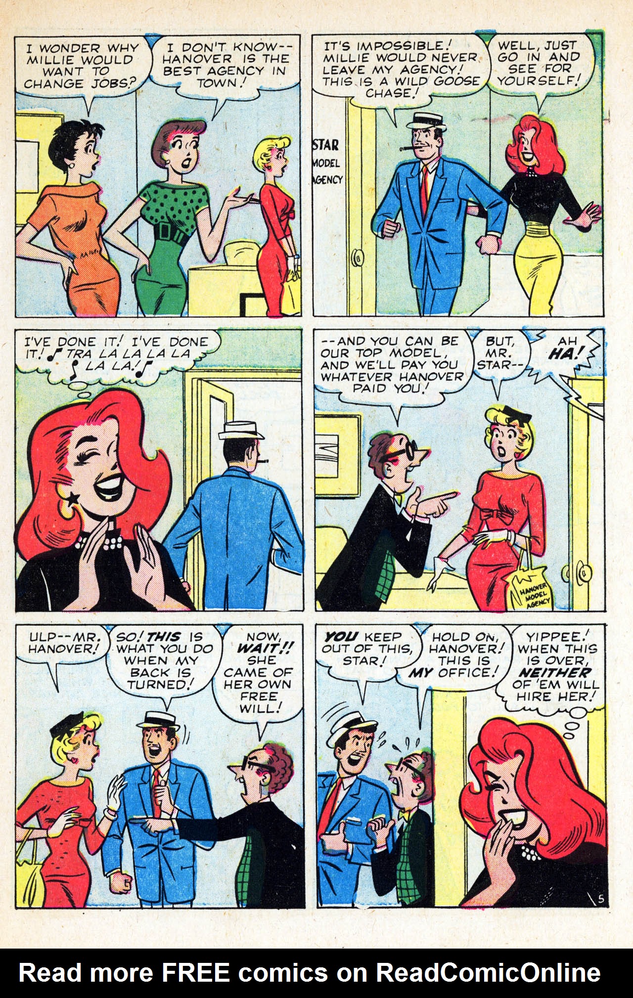 Read online Millie the Model comic -  Issue #91 - 7