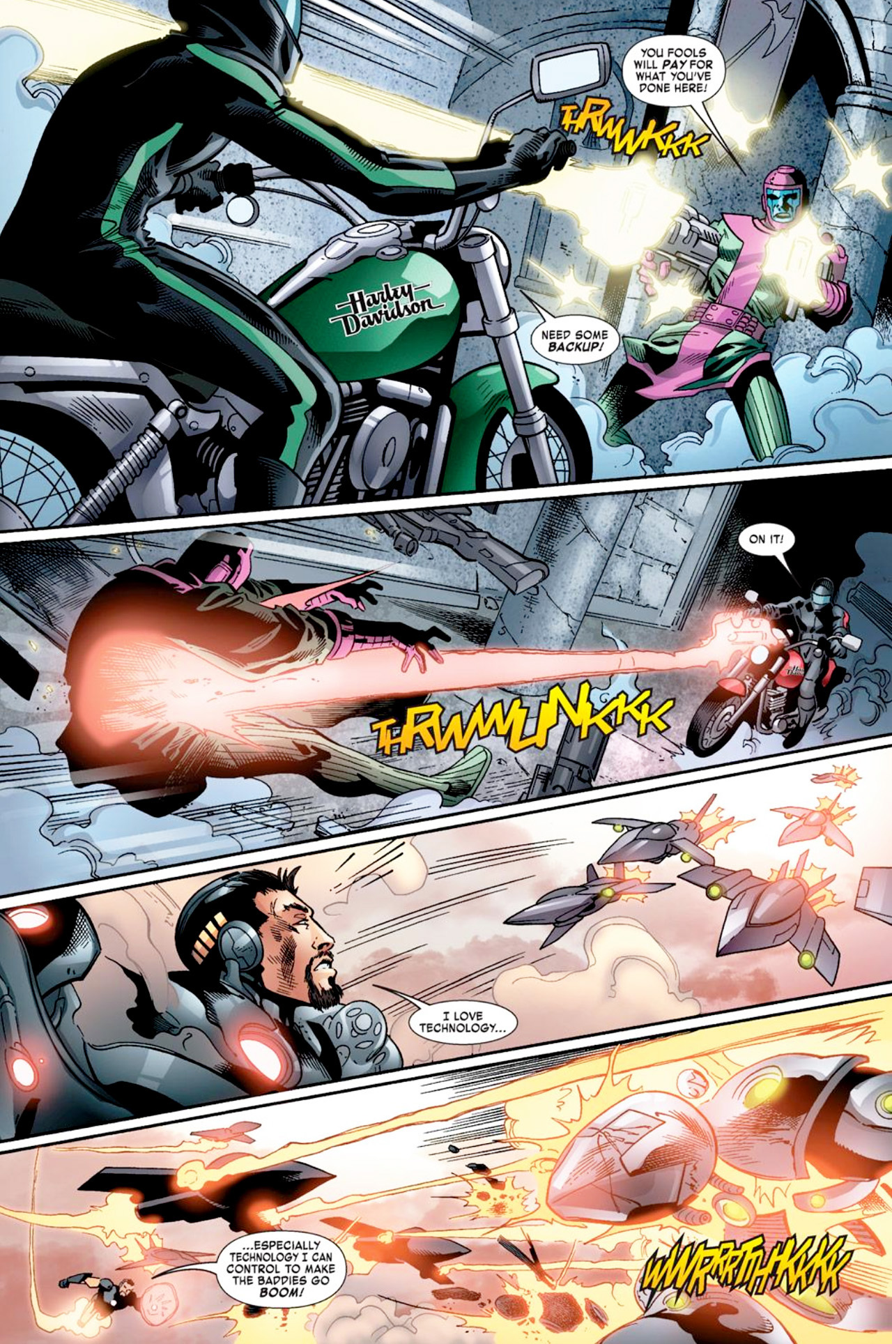 Read online Harley-Davidson/Iron Man comic -  Issue #2 - 9