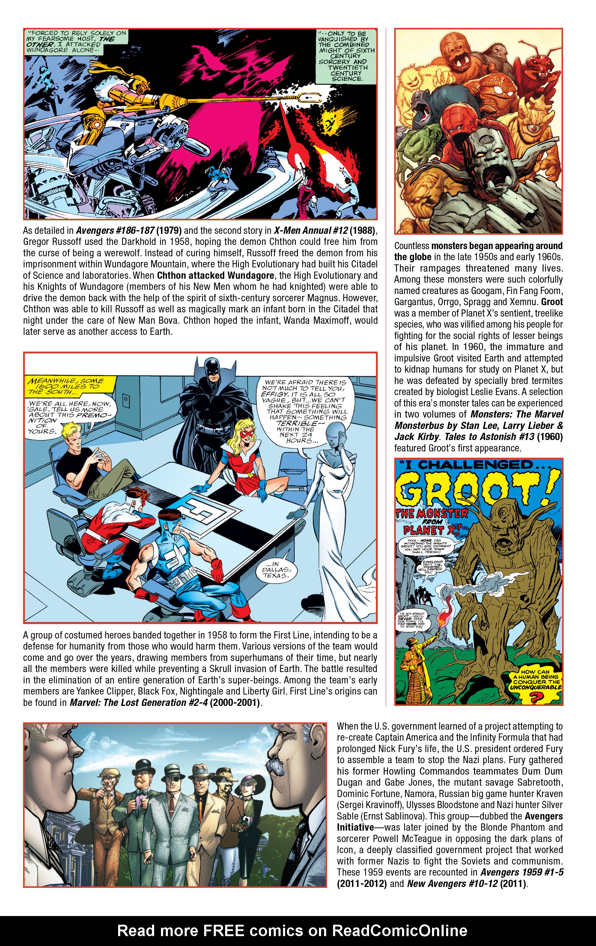 Read online History of the Marvel Universe (2019) comic -  Issue #2 - 33