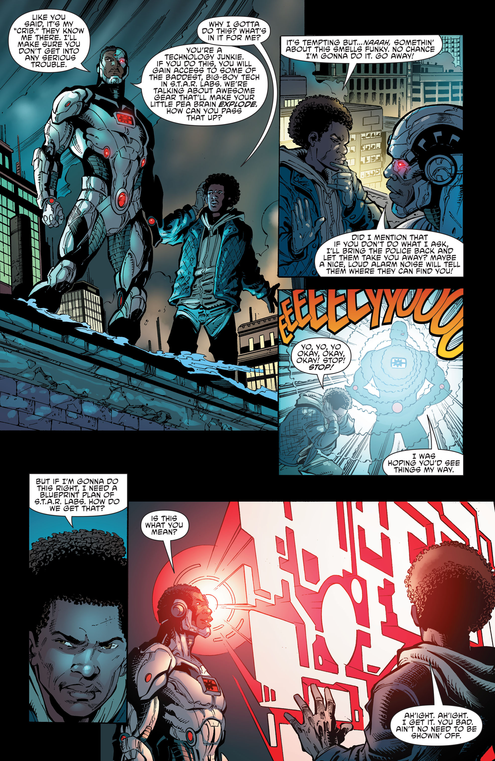 Read online Cyborg (2016) comic -  Issue #8 - 9