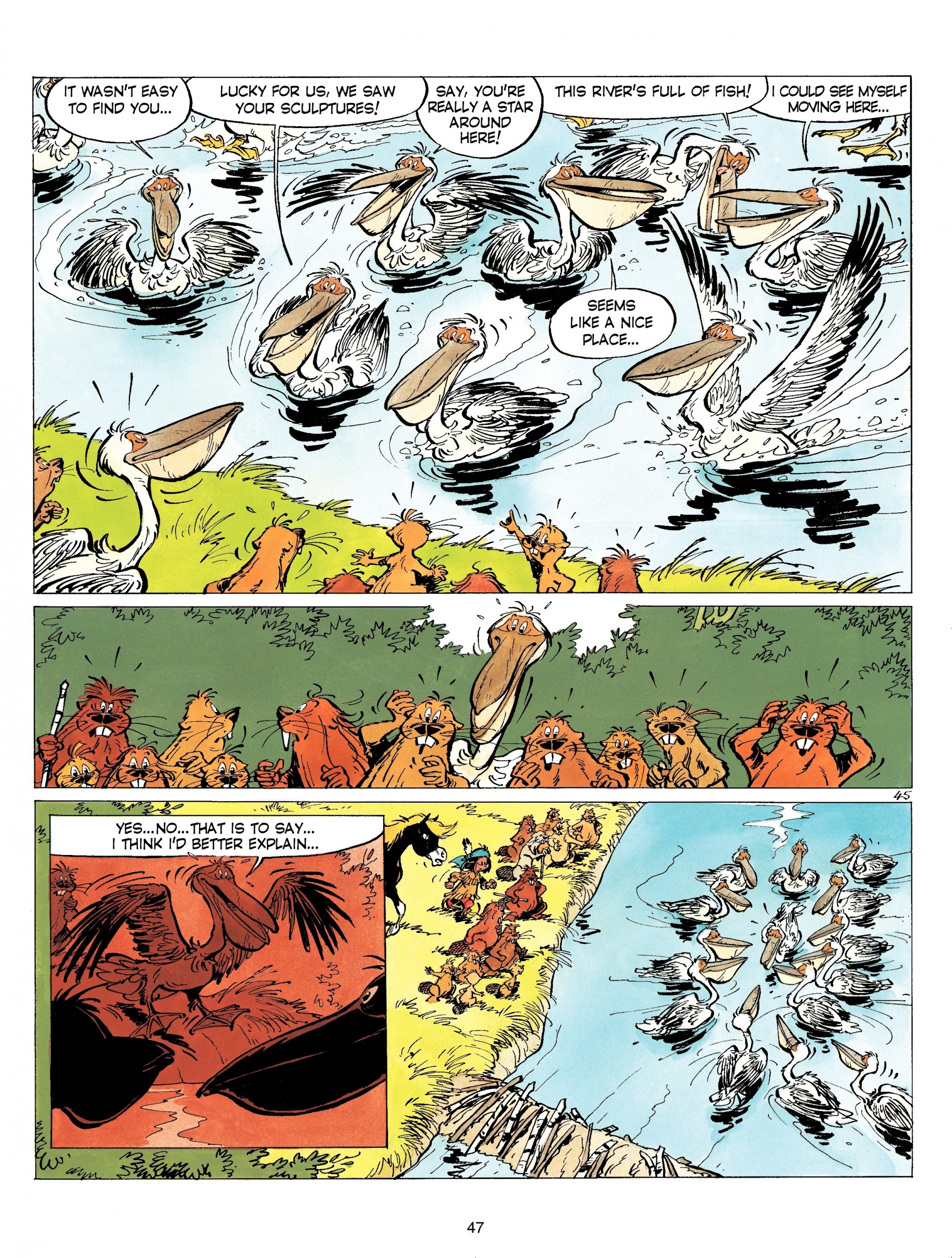Read online Yakari comic -  Issue #5 - 47