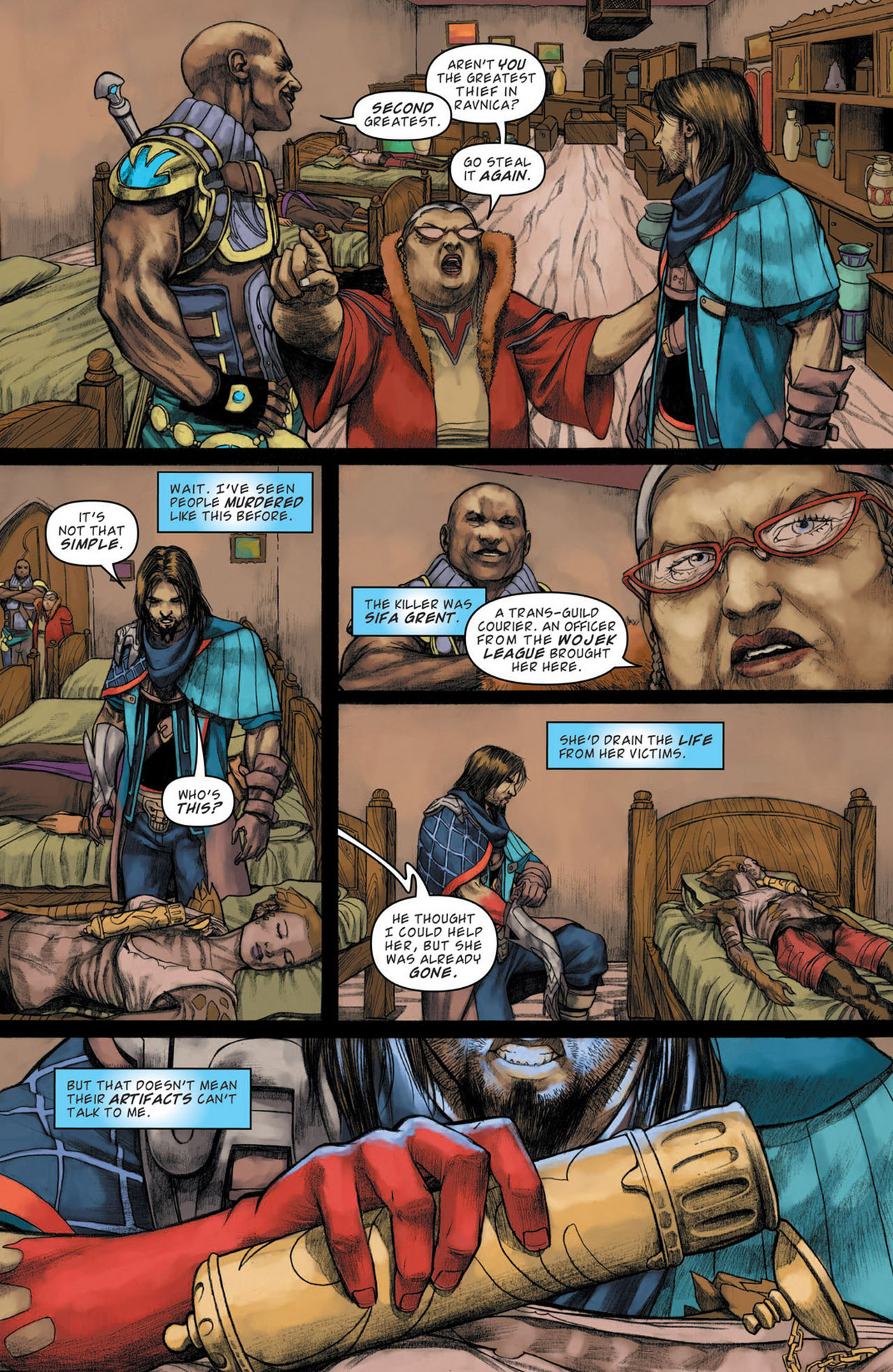 Read online Magic: The Gathering--Path of Vengeance comic -  Issue #1 - 10