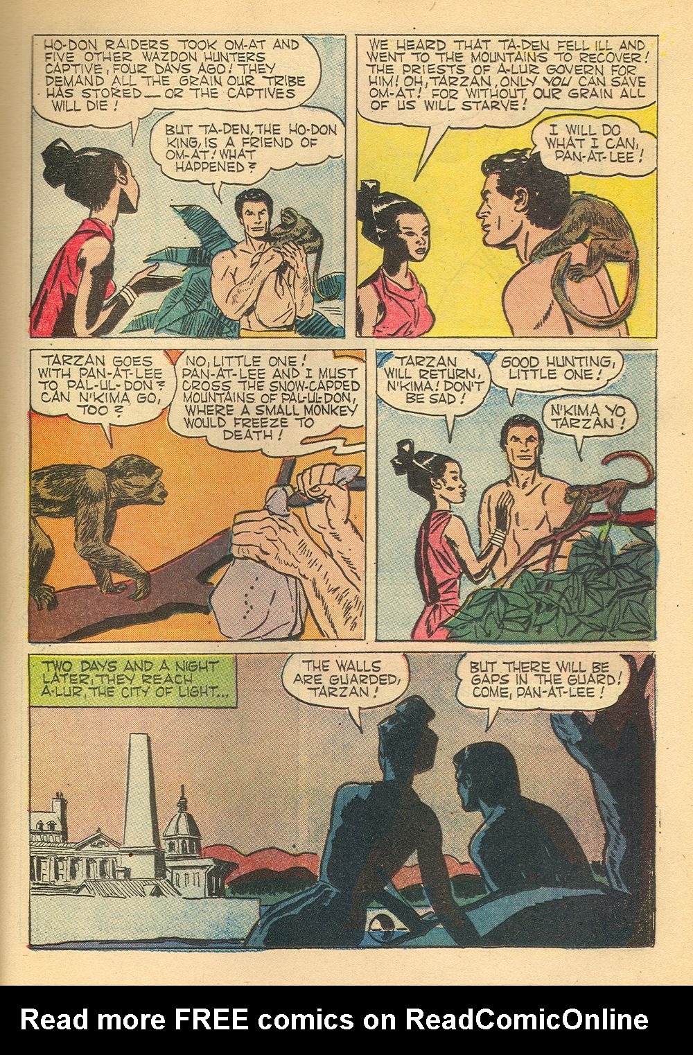 Read online Tarzan (1948) comic -  Issue #51 - 45