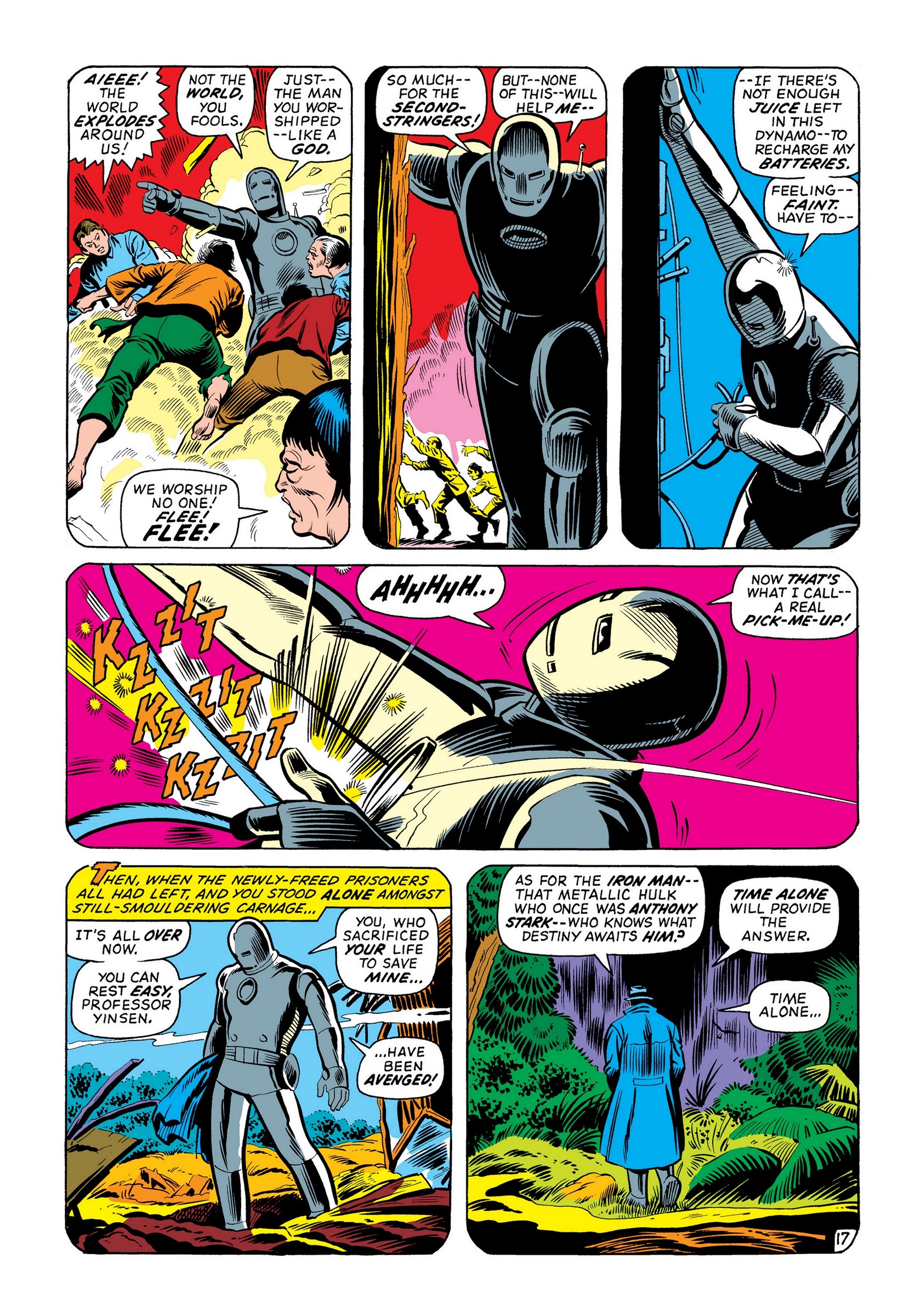 Read online Marvel Masterworks: The Invincible Iron Man comic -  Issue # TPB 8 (Part 2) - 83