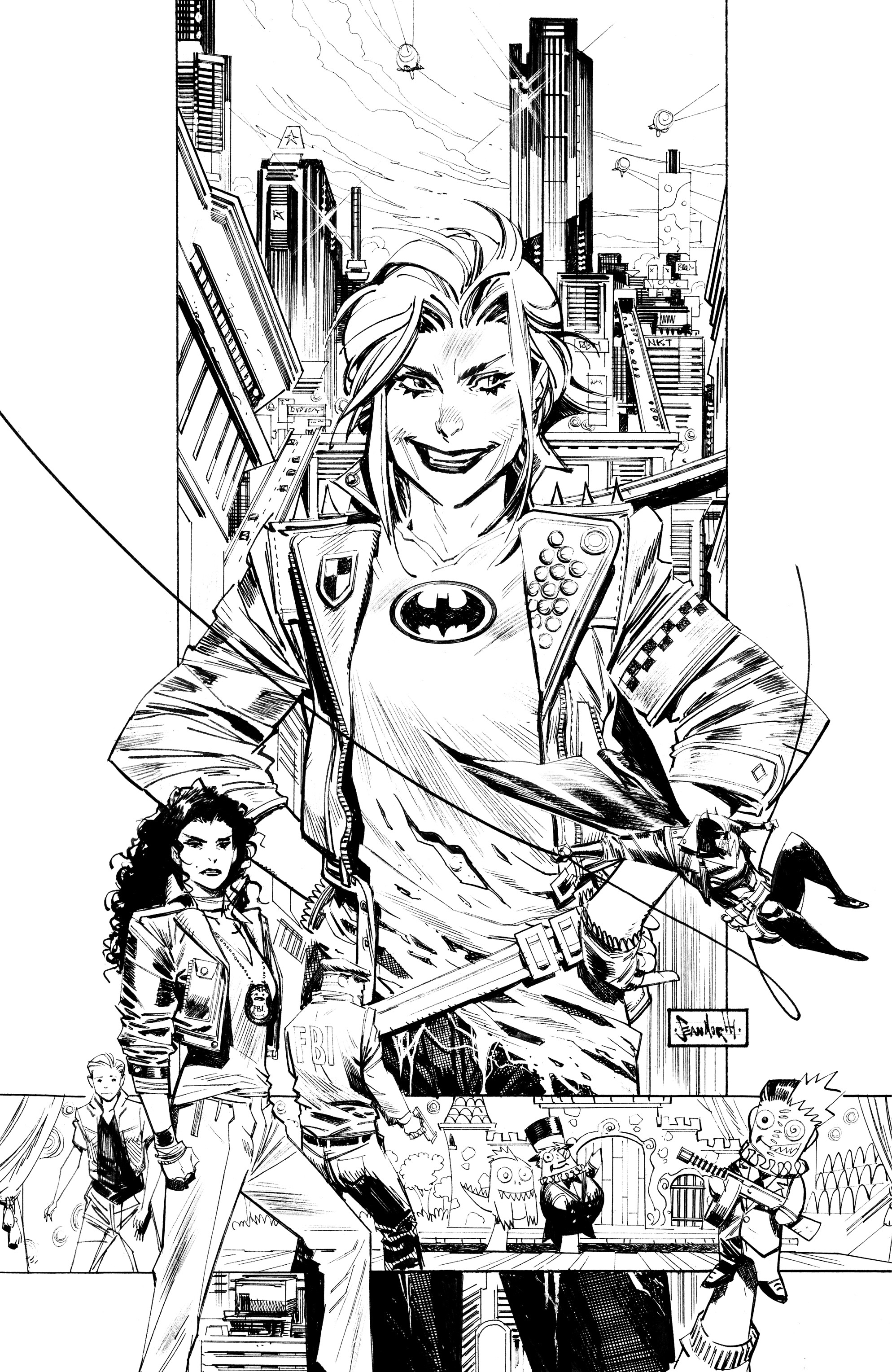 Read online Batman: White Knight Presents - Generation Joker comic -  Issue #1 - 32