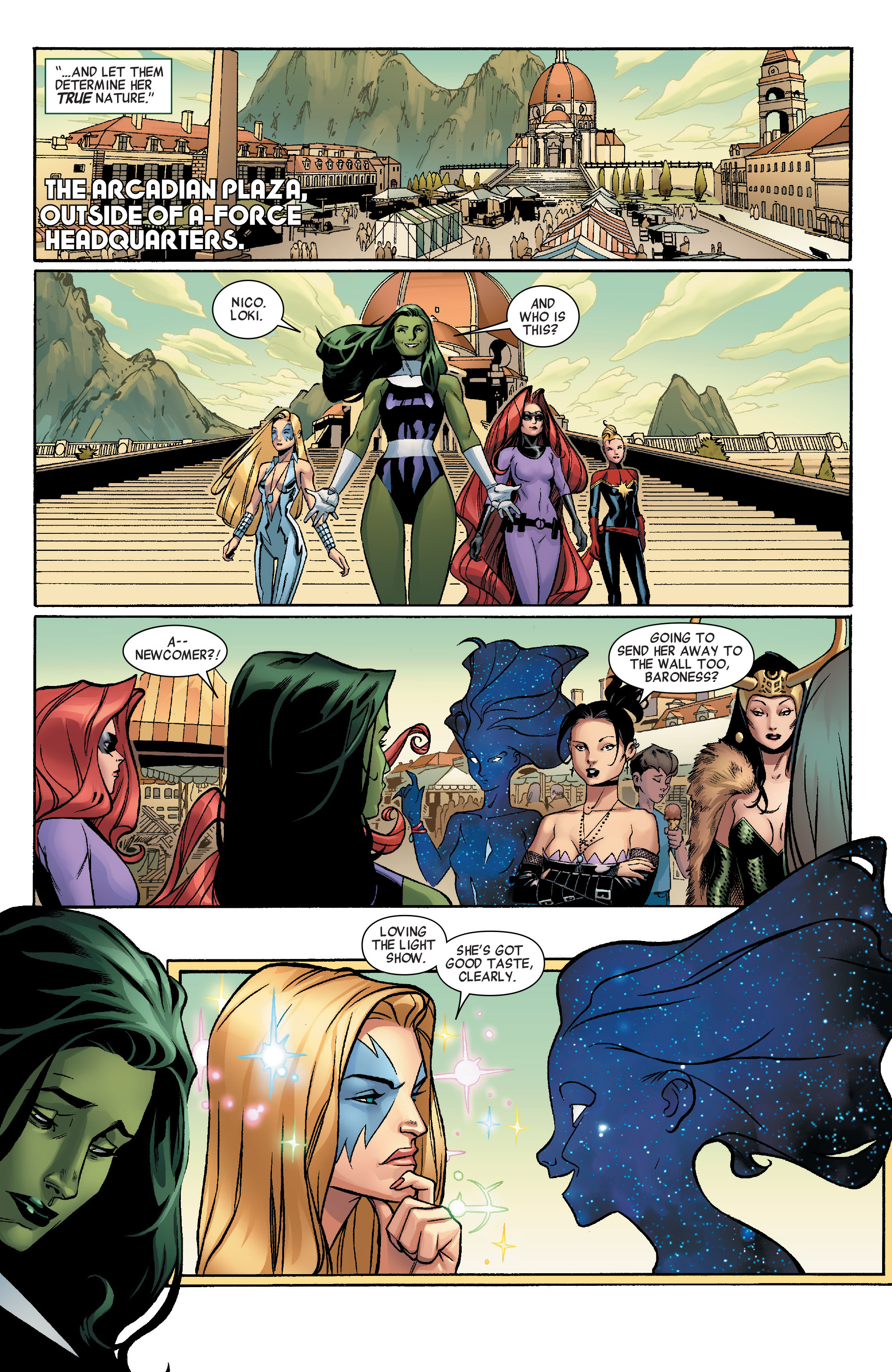 Read online A-Force (2015) comic -  Issue #2 - 8