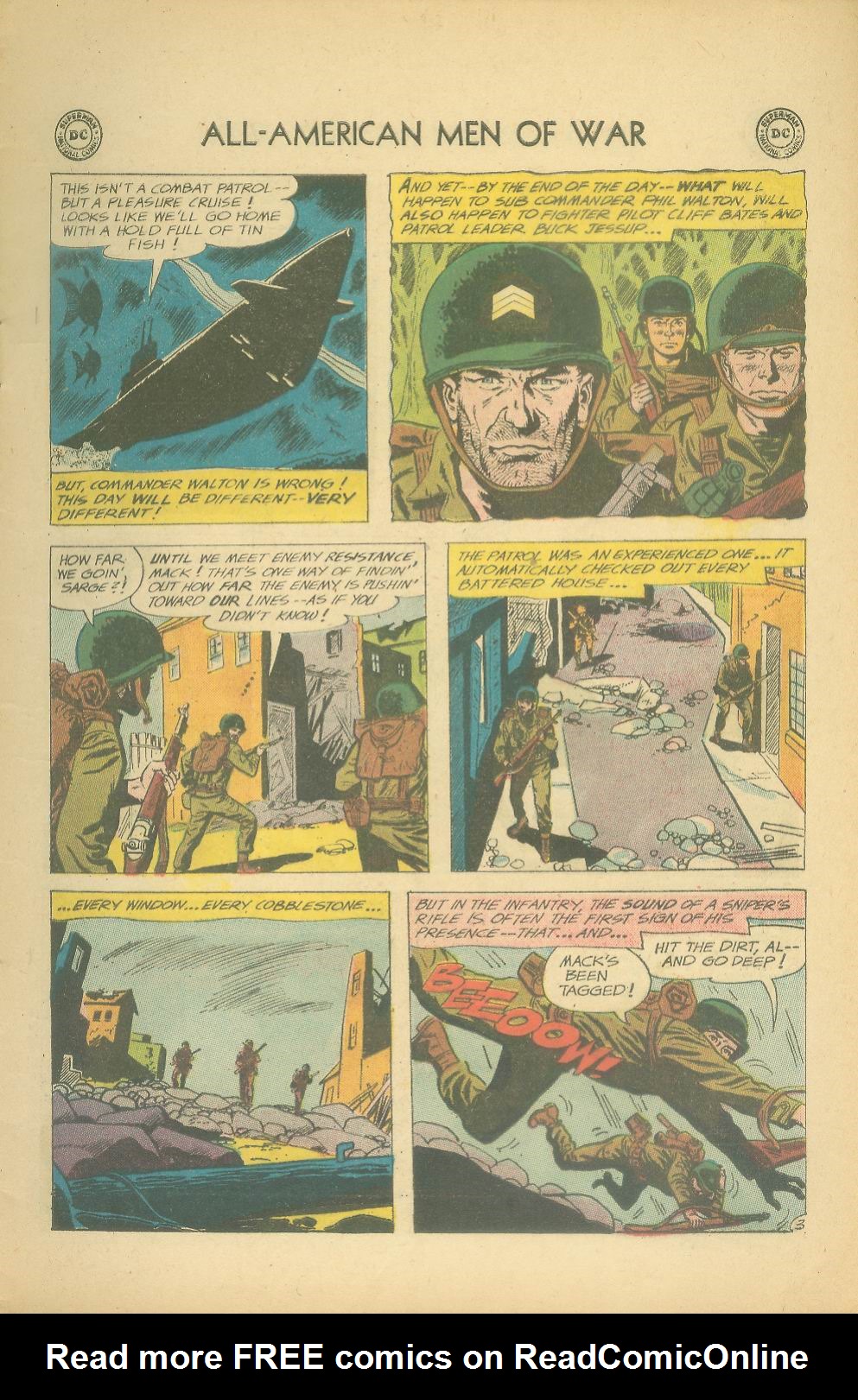 Read online All-American Men of War comic -  Issue #79 - 5
