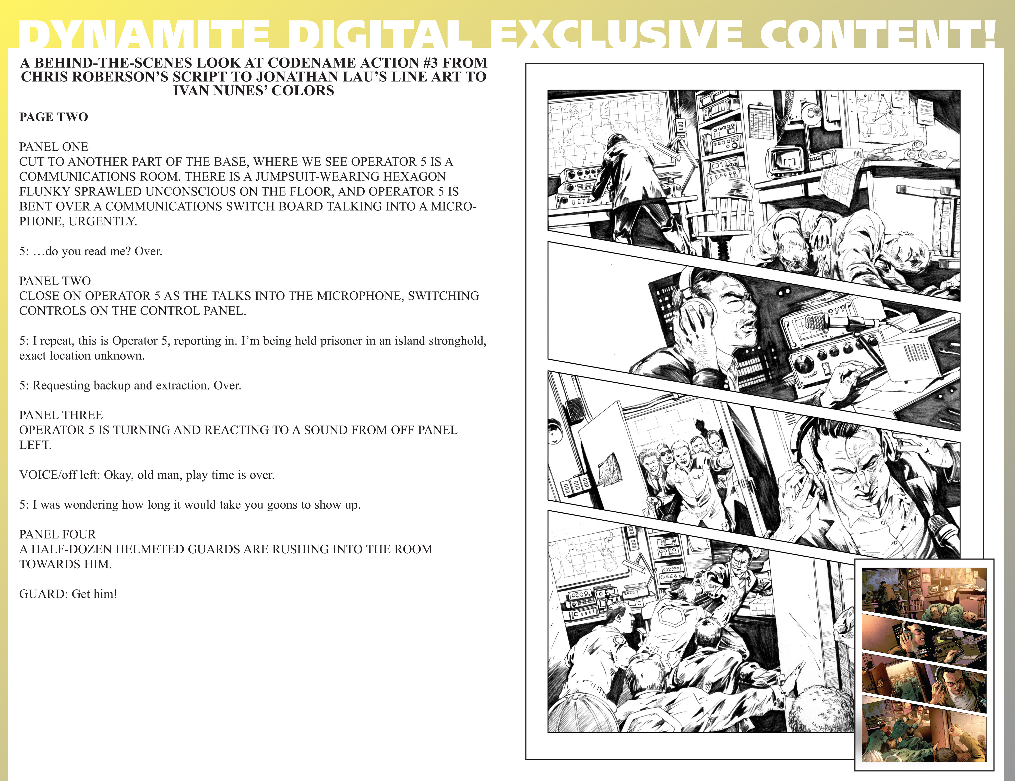 Read online Codename: Action comic -  Issue #3 - 36