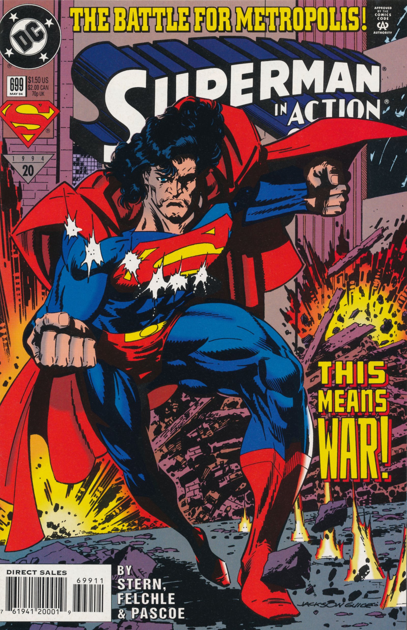 Read online Action Comics (1938) comic -  Issue #699 - 1