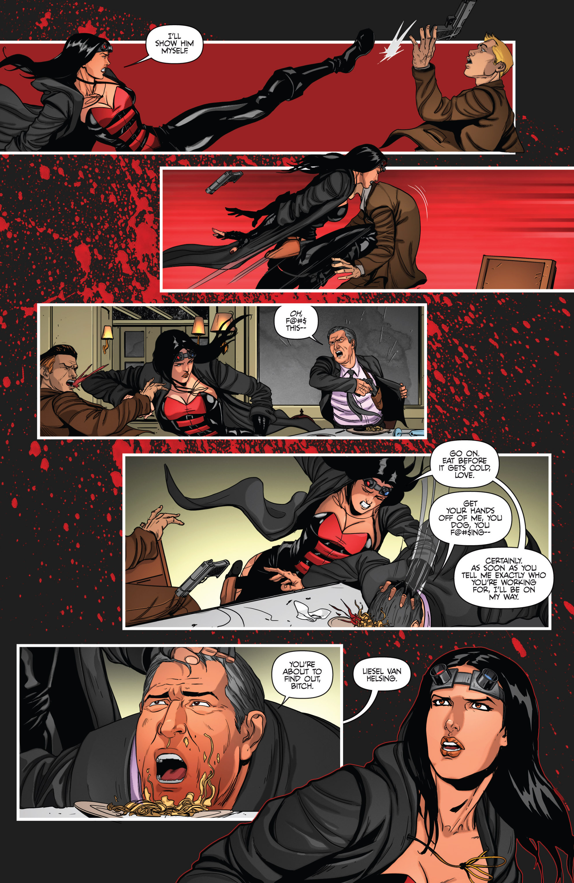 Read online Van Helsing vs The Mummy of Amun-Ra comic -  Issue #3 - 21