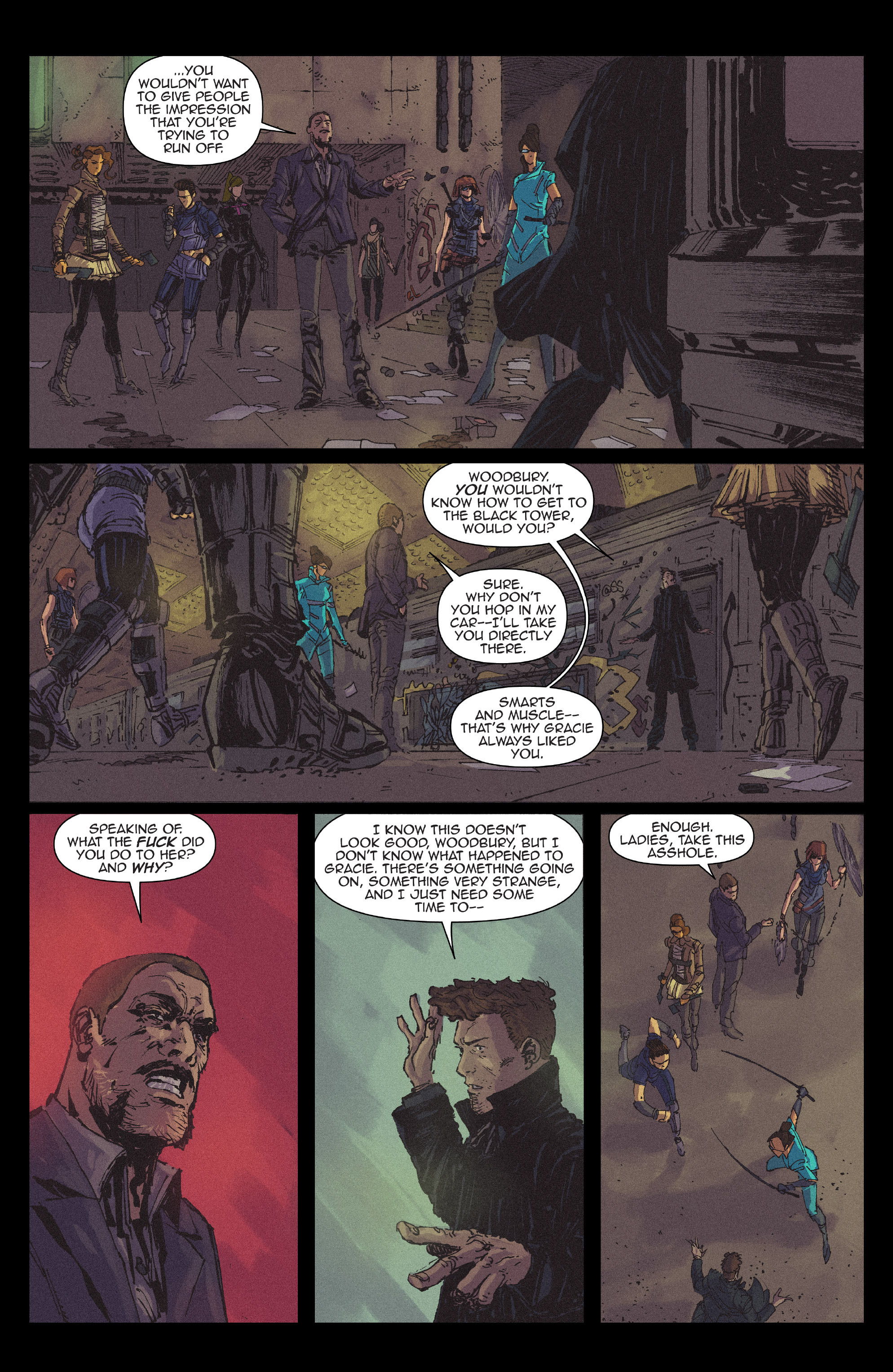 Read online Roche Limit: Monadic comic -  Issue #1 - 16
