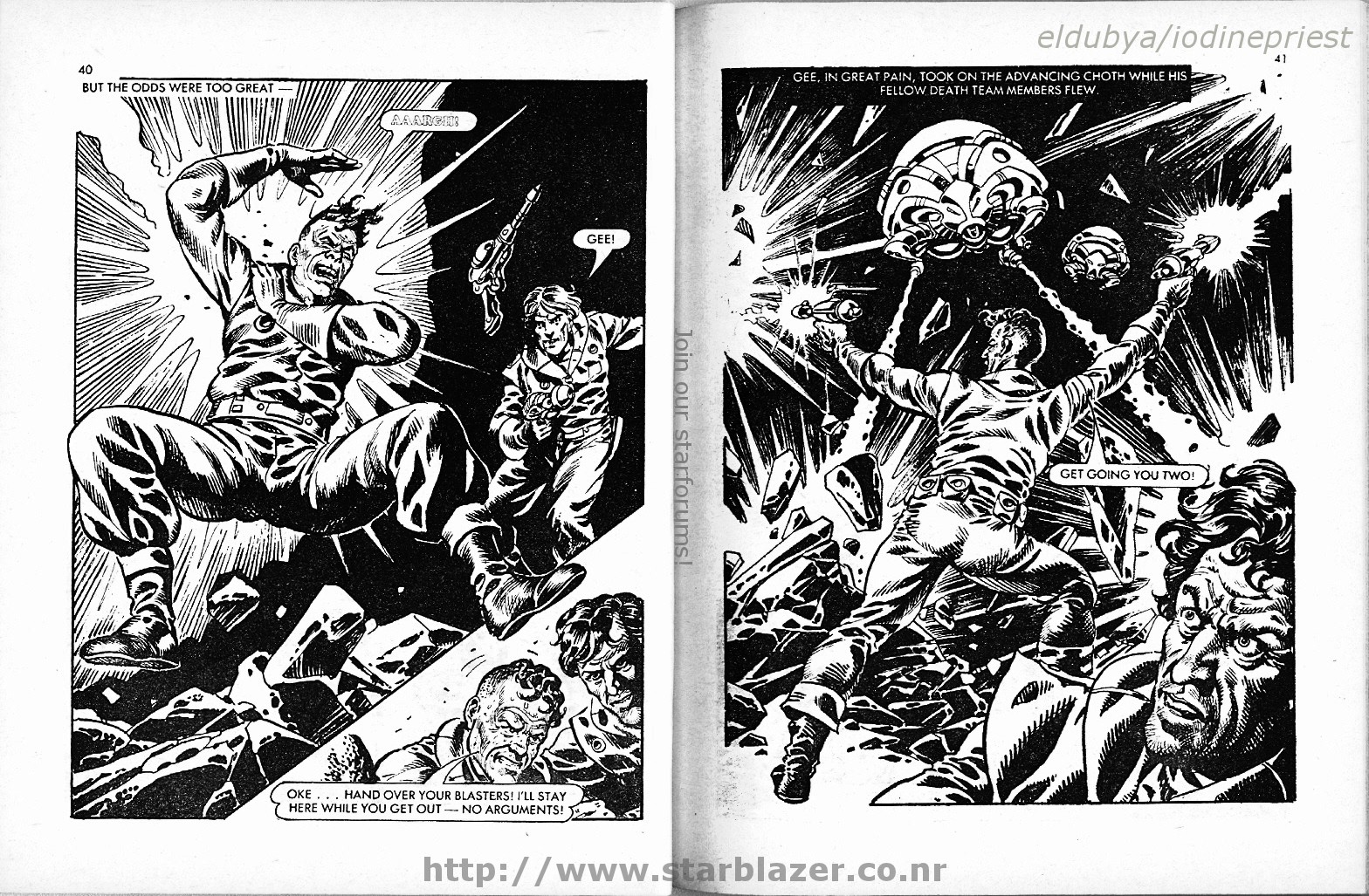 Read online Starblazer comic -  Issue #162 - 22