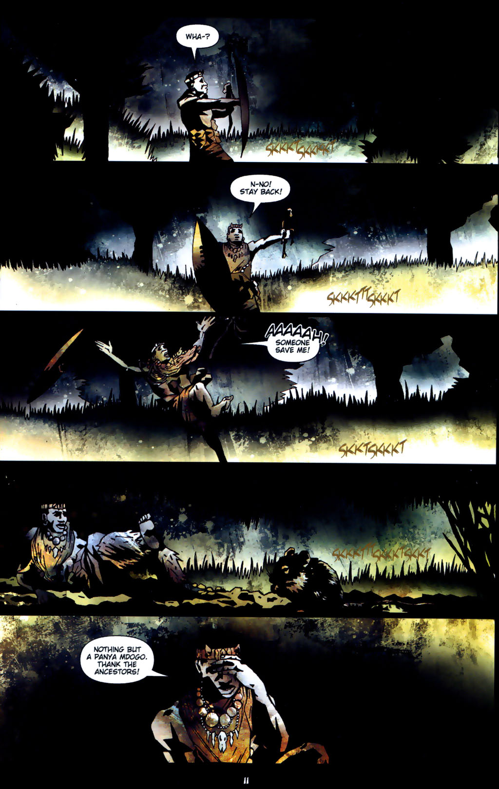 Read online Underworld: Red In Tooth And Claw comic -  Issue #3 - 11