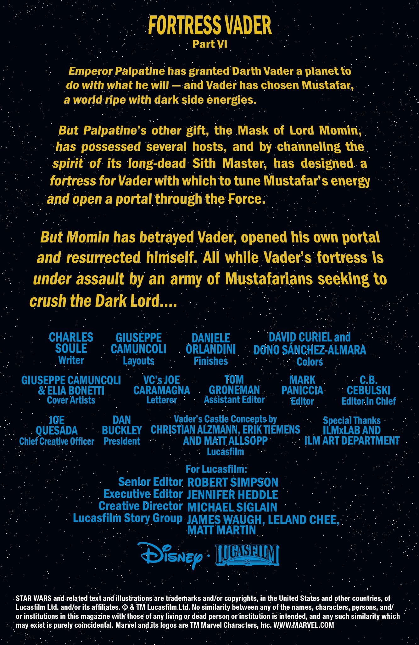 Read online Darth Vader (2017) comic -  Issue #24 - 2