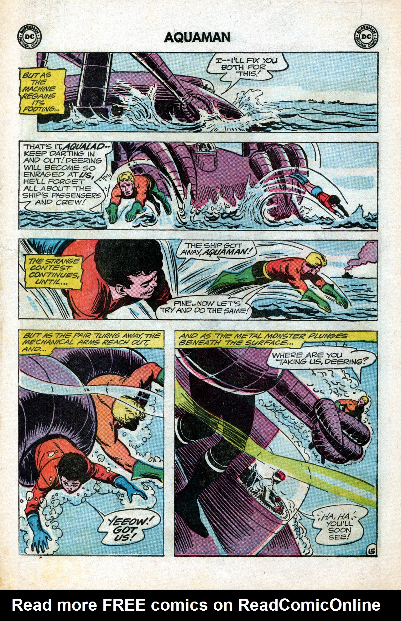 Read online Aquaman (1962) comic -  Issue #15 - 20