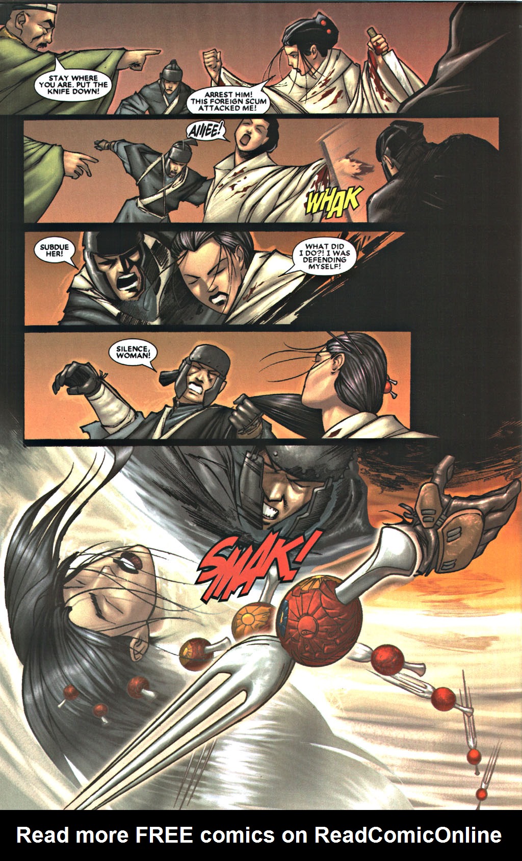 Read online Elektra: The Hand comic -  Issue #1 - 14