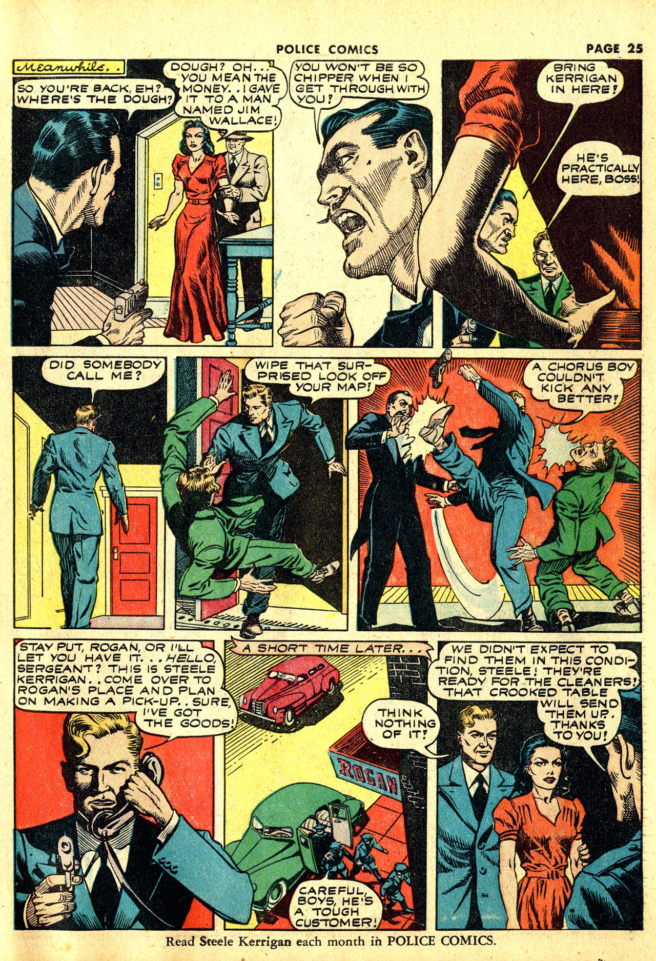 Read online Police Comics comic -  Issue #10 - 28