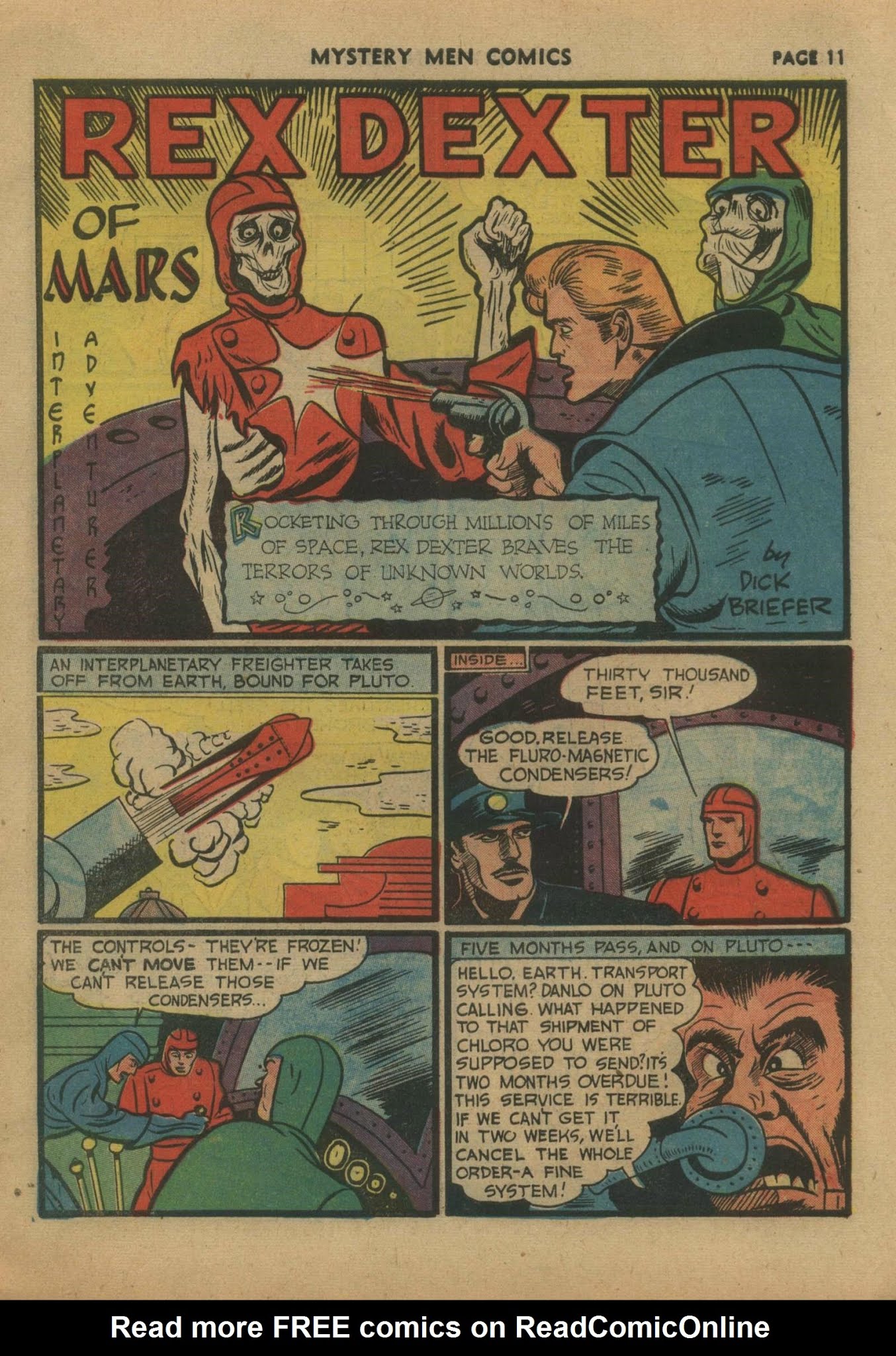 Read online Mystery Men Comics comic -  Issue #21 - 13