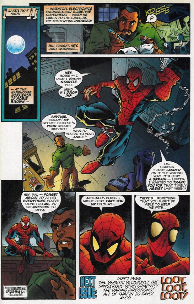 Read online The Sensational Spider-Man (1996) comic -  Issue #26 - 24