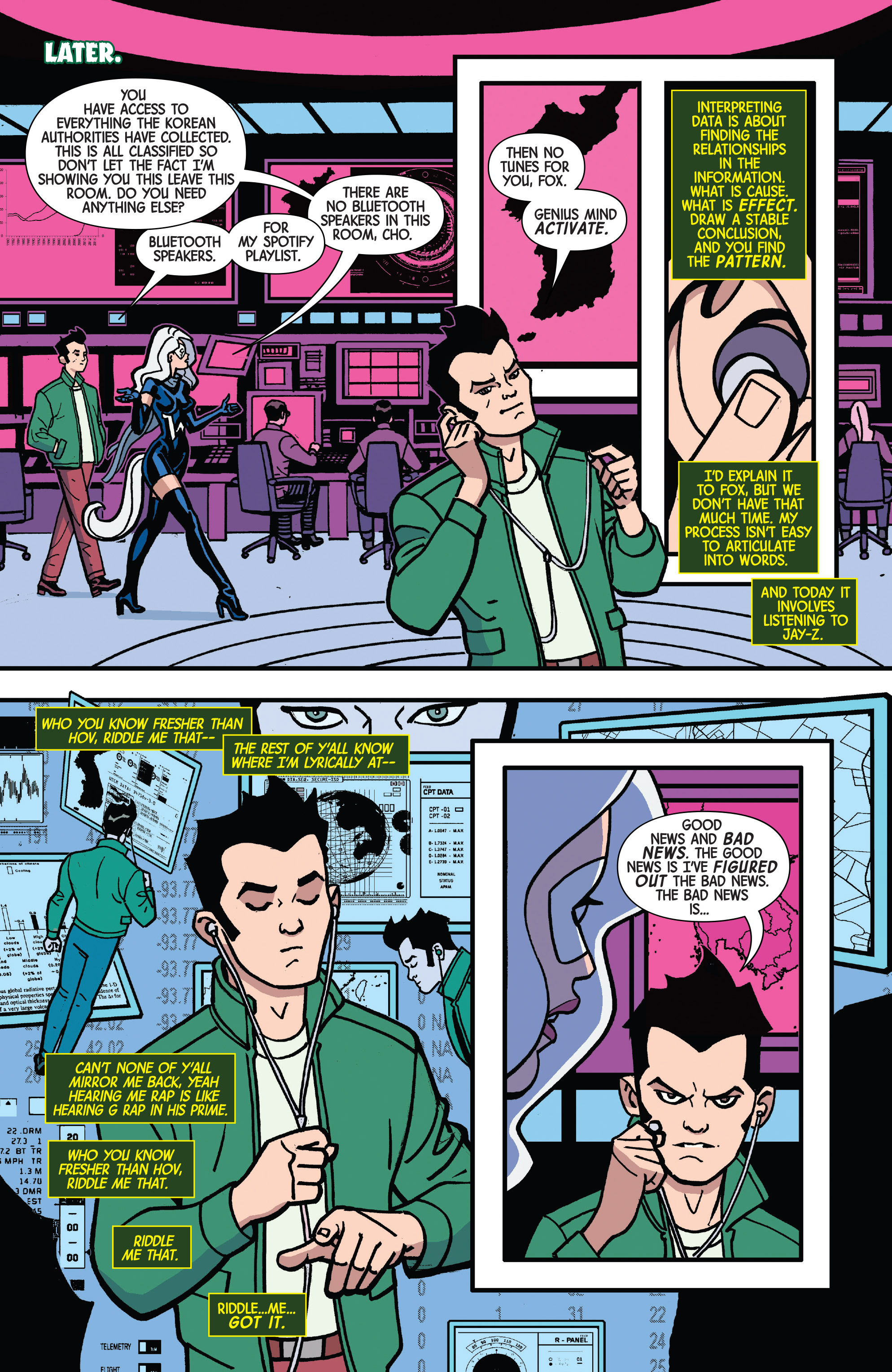 Read online Totally Awesome Hulk comic -  Issue #1.MU - 5