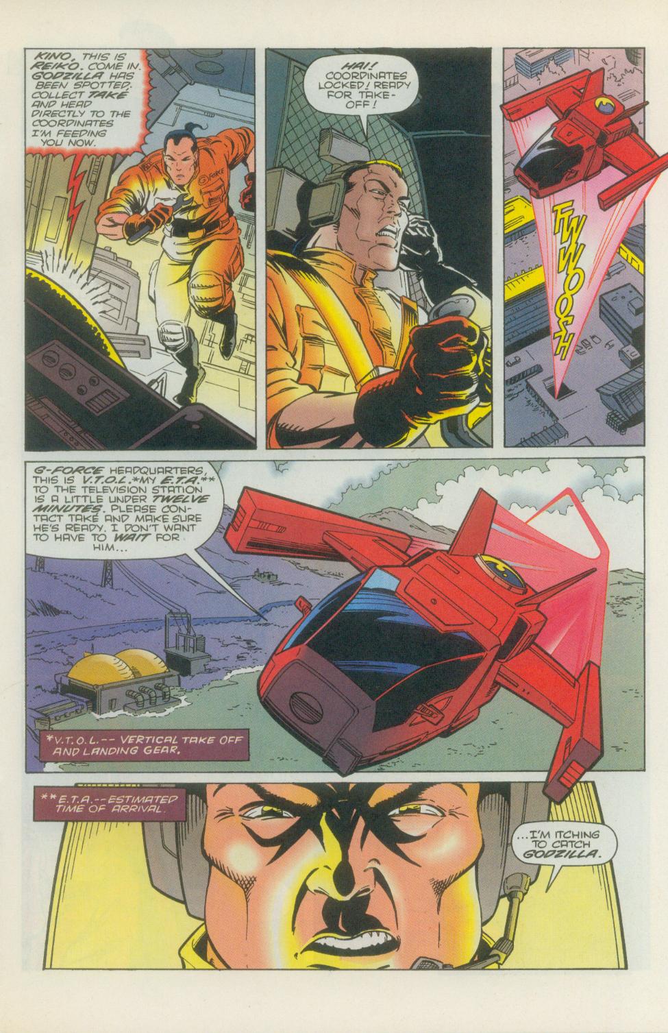 Read online Godzilla (1995) comic -  Issue #1 - 8