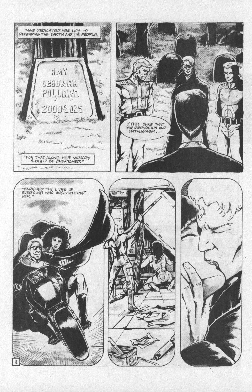 Read online Robotech II: The Sentinels - CyberPirates comic -  Issue #1 - 10