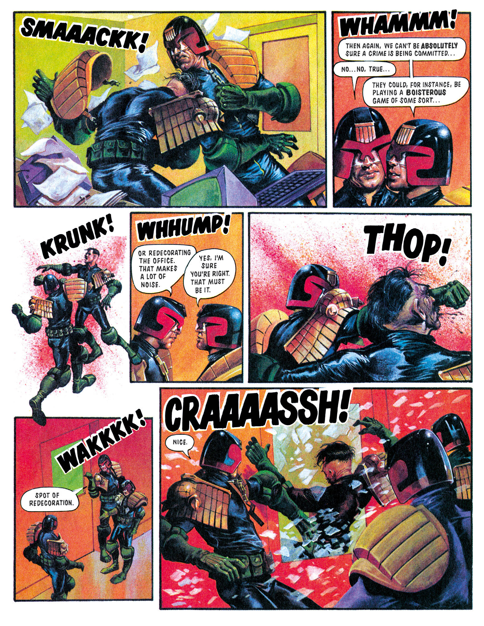 Read online Essential Judge Dredd: America comic -  Issue # TPB (Part 2) - 36