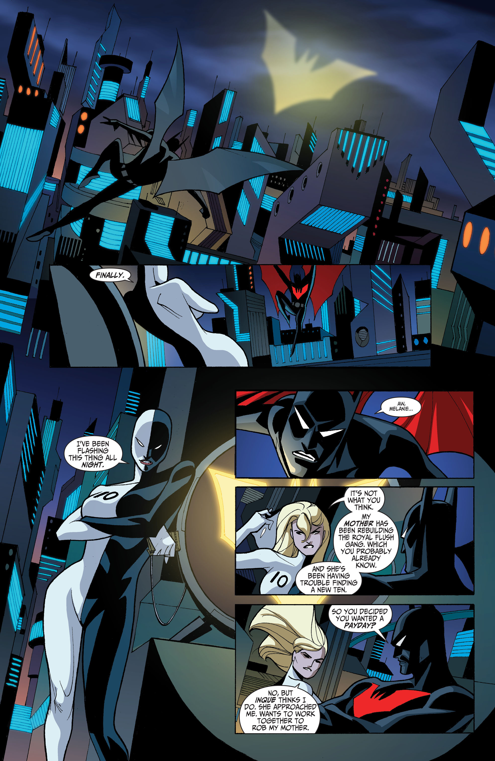 Read online Batman Beyond 2.0 comic -  Issue # _TPB 3 (Part 2) - 13
