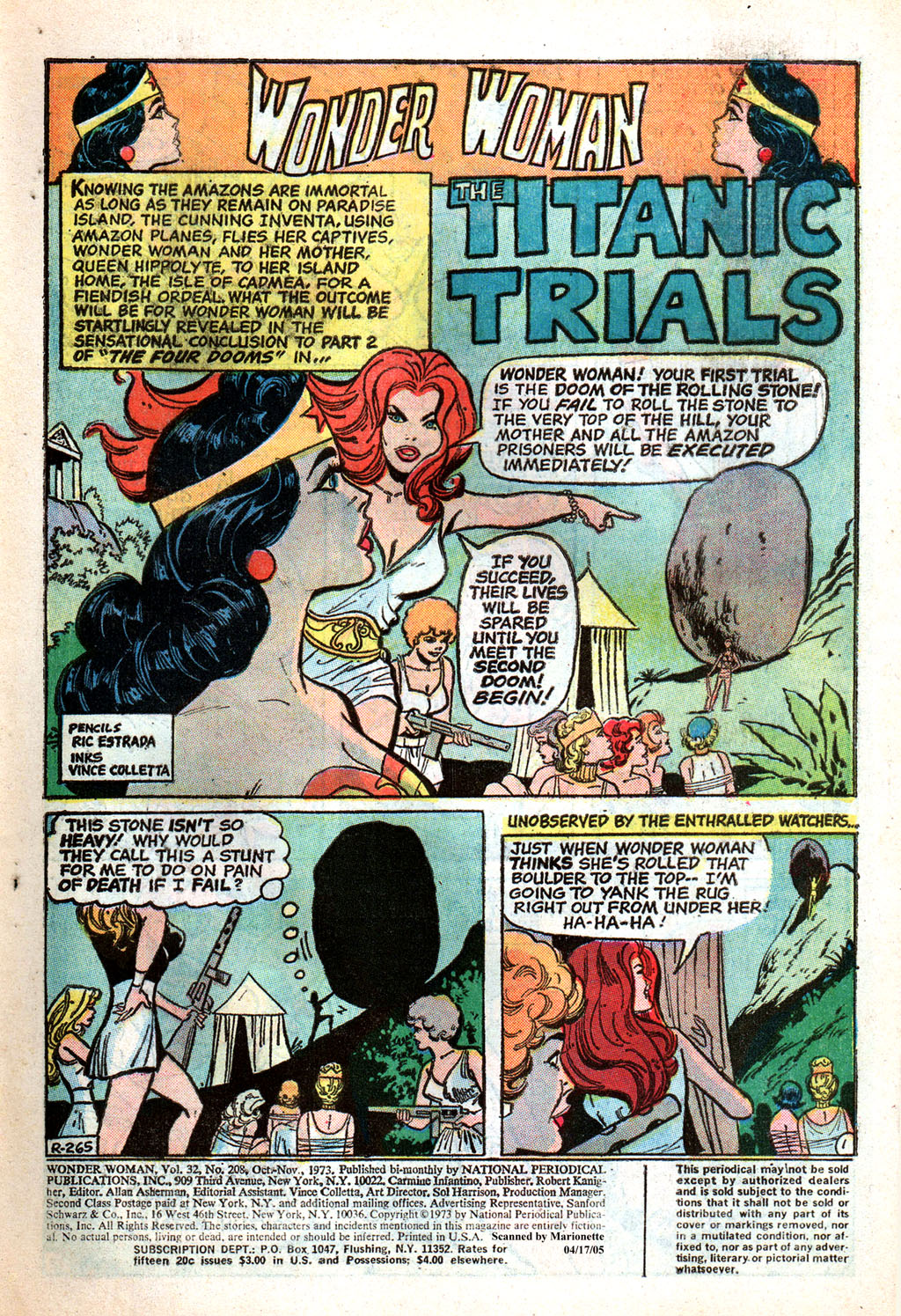 Read online Wonder Woman (1942) comic -  Issue #208 - 3