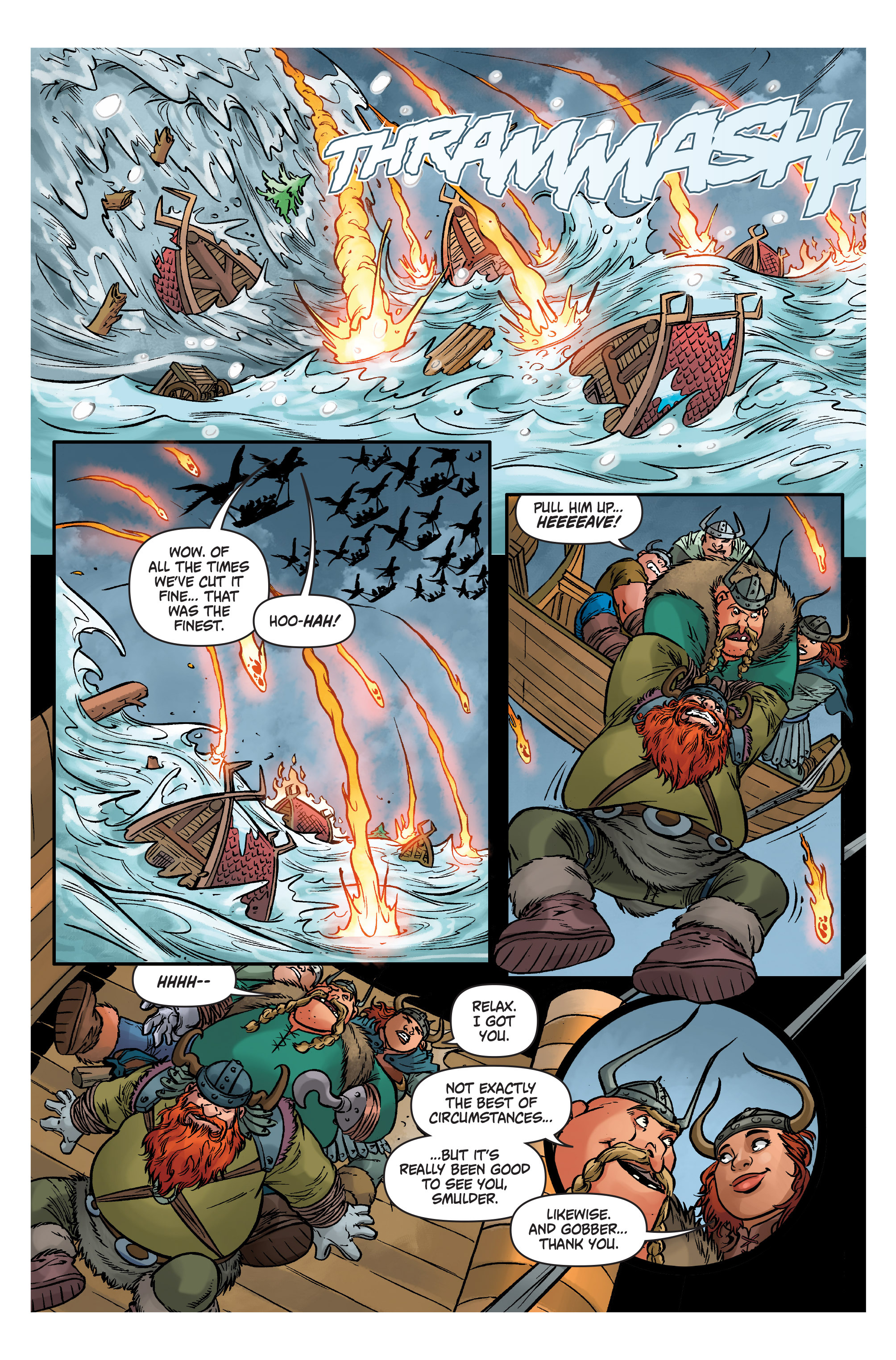 Read online DreamWorks Dragons: Defenders of Berk Collection: Fire & Ice comic -  Issue # TPB - 92