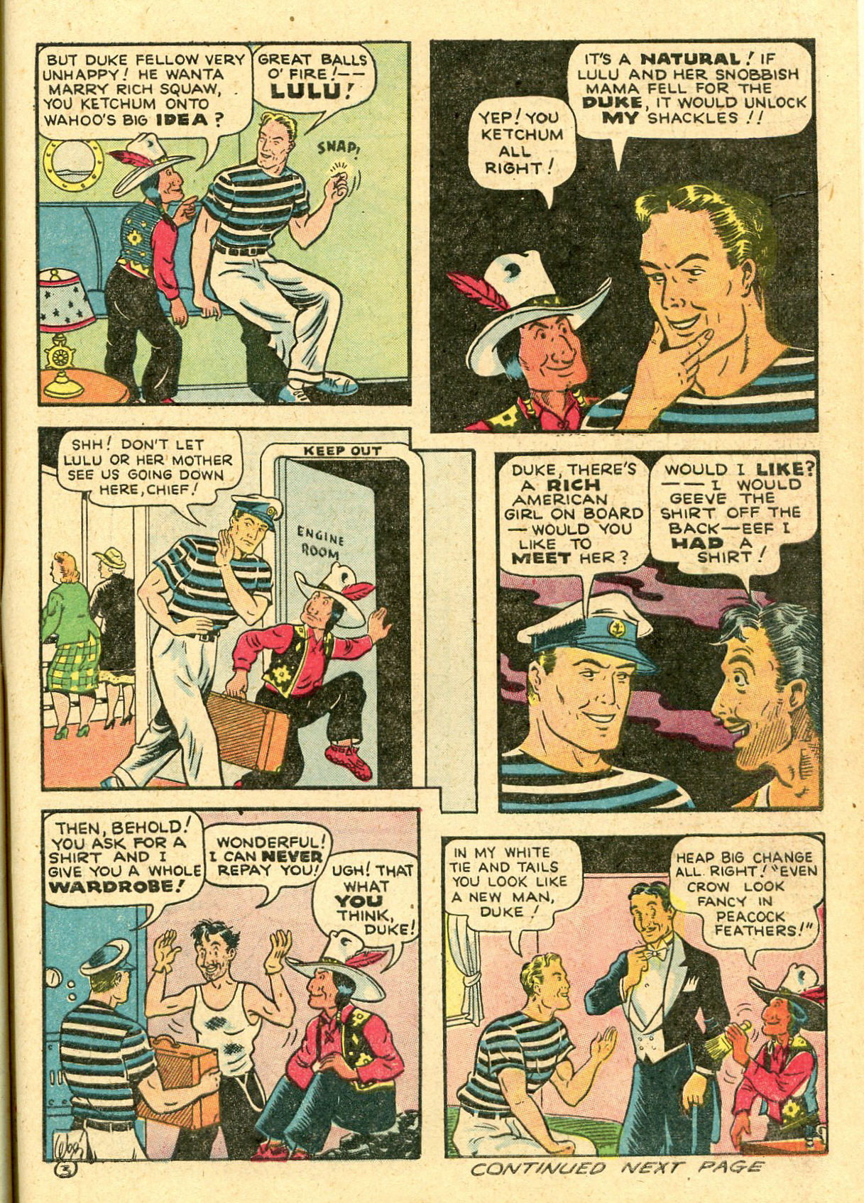 Read online Famous Funnies comic -  Issue #115 - 55