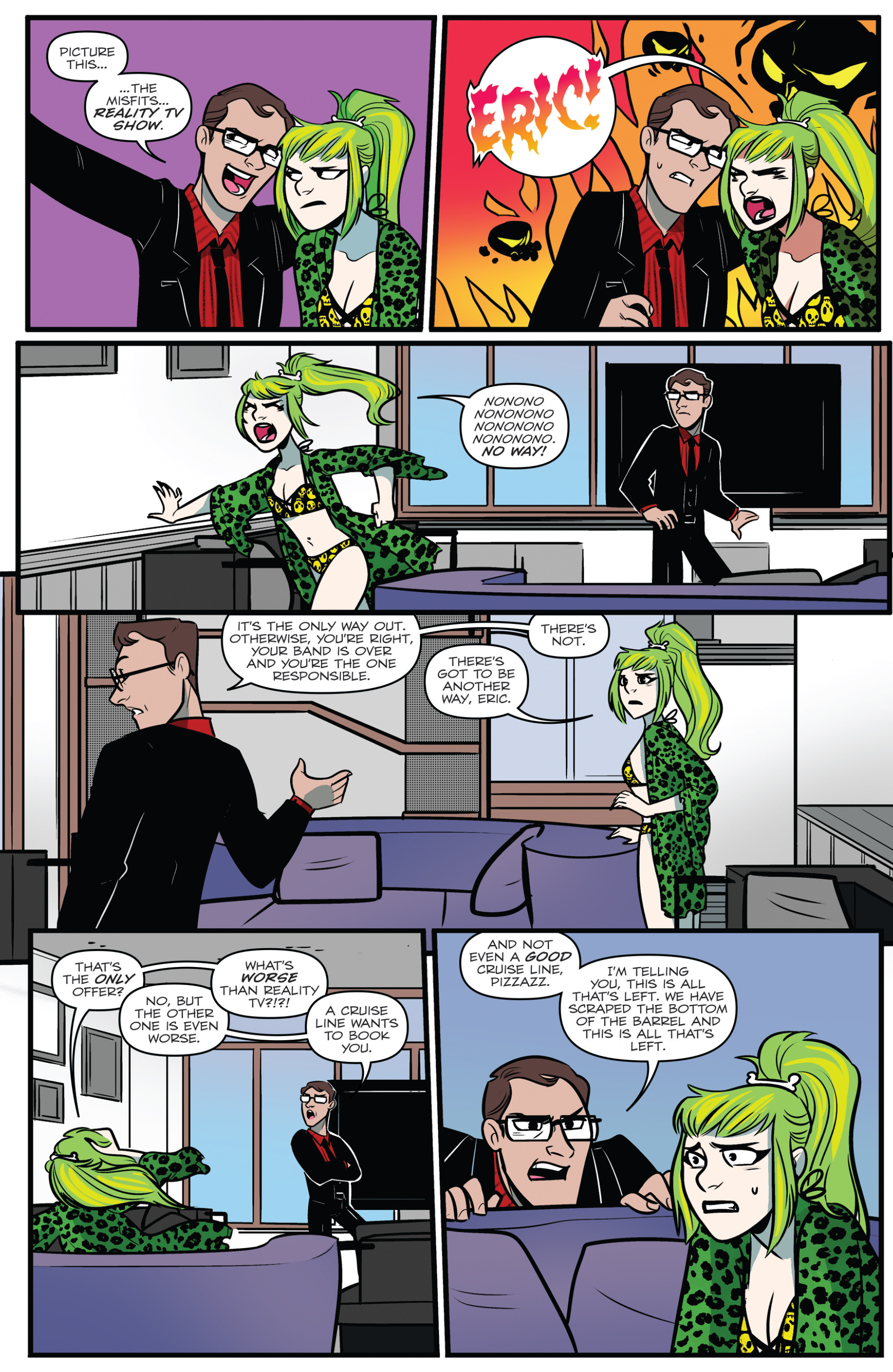 Read online Jem: The Misfits comic -  Issue #1 - 11