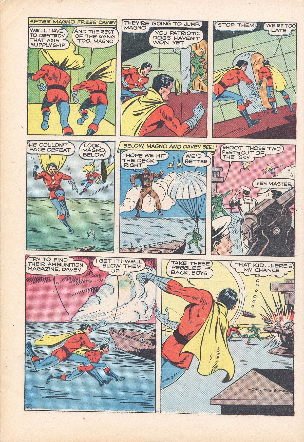 Read online Super-Mystery Comics comic -  Issue #12 - 16